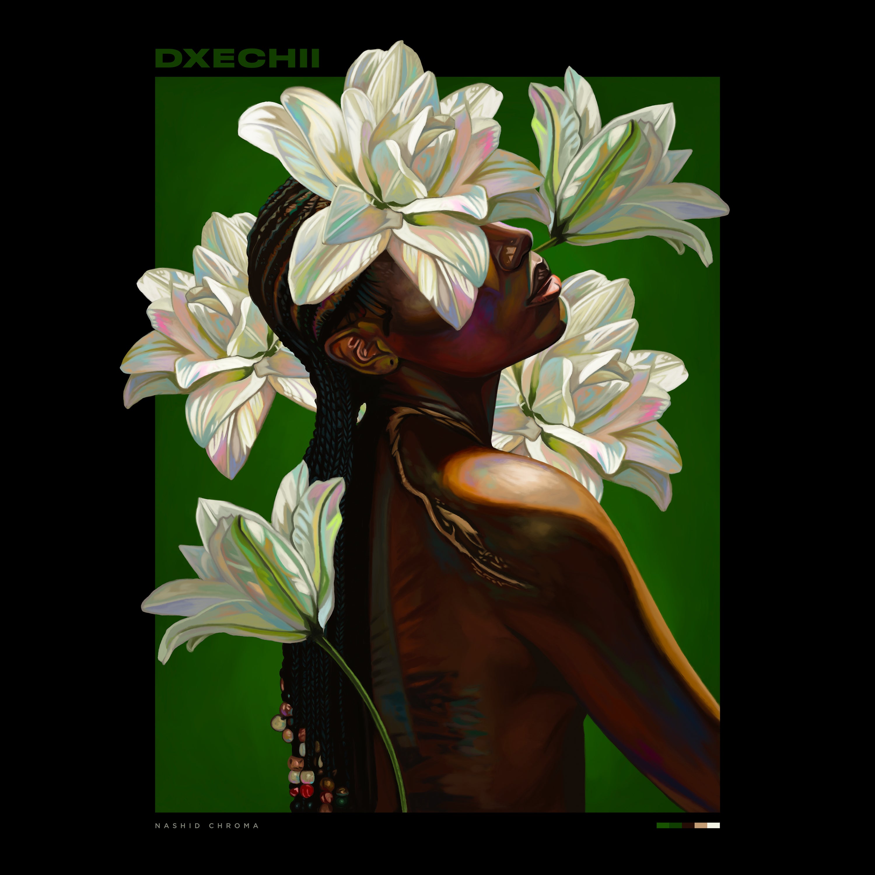DXECHII DROP SHOULDER TEE
