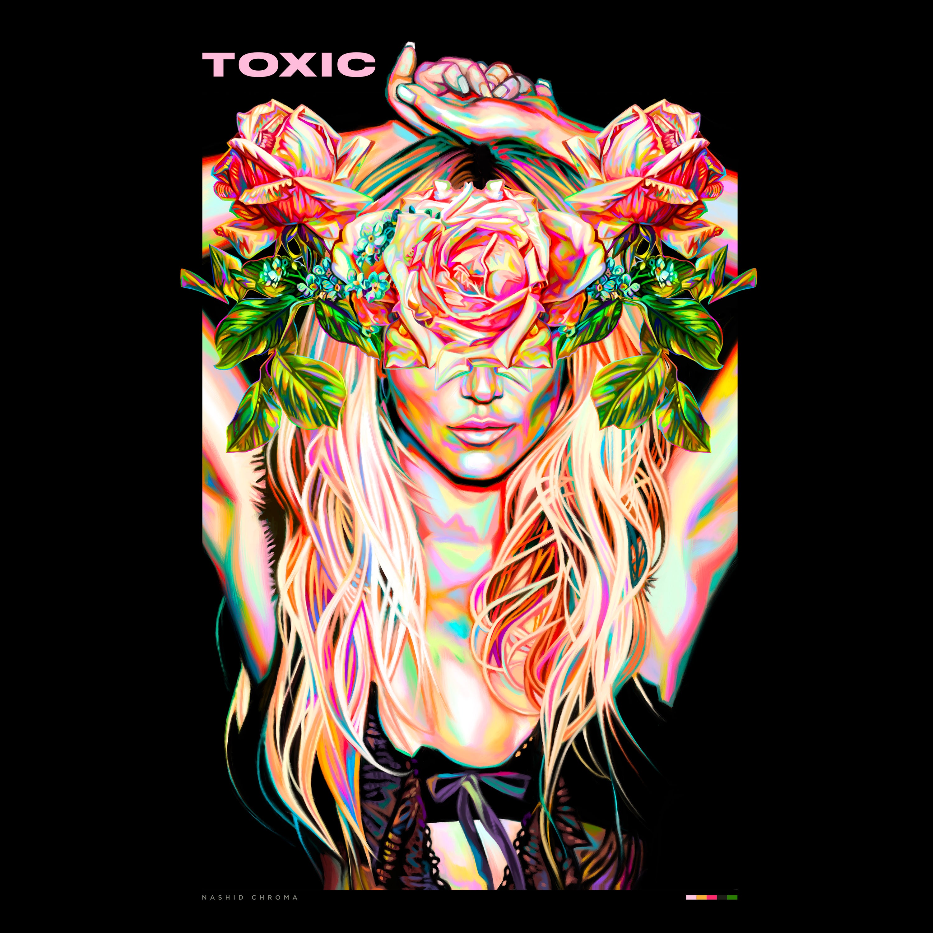 TOXIC Drop Shoulder Hoodie