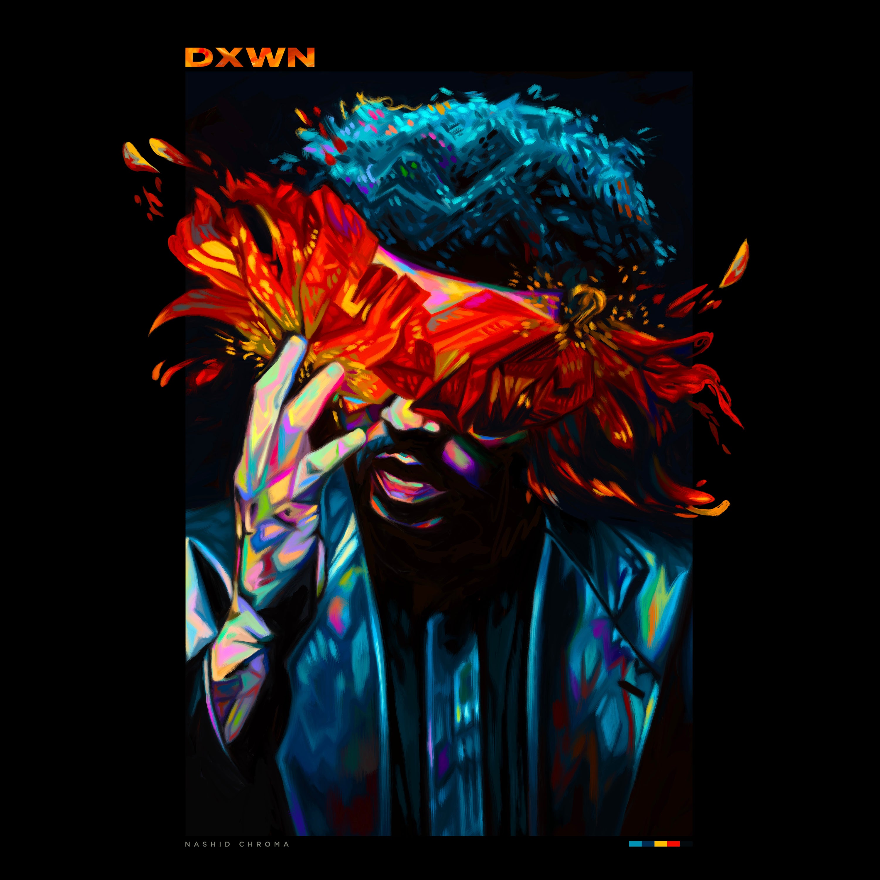 DXWN DROP SHOULDER TEE