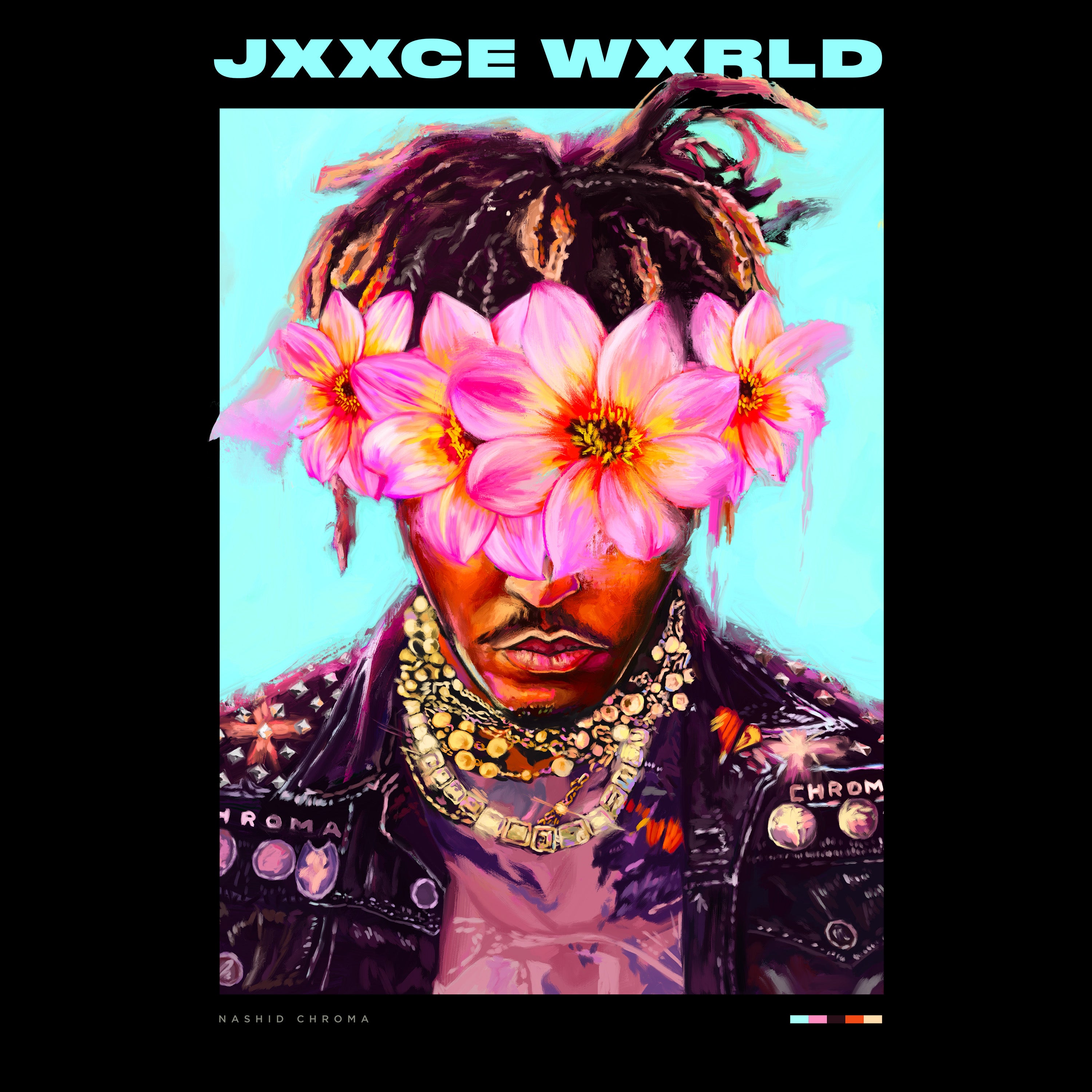 JXXCE WXRLD DROP SHOULDER TEE