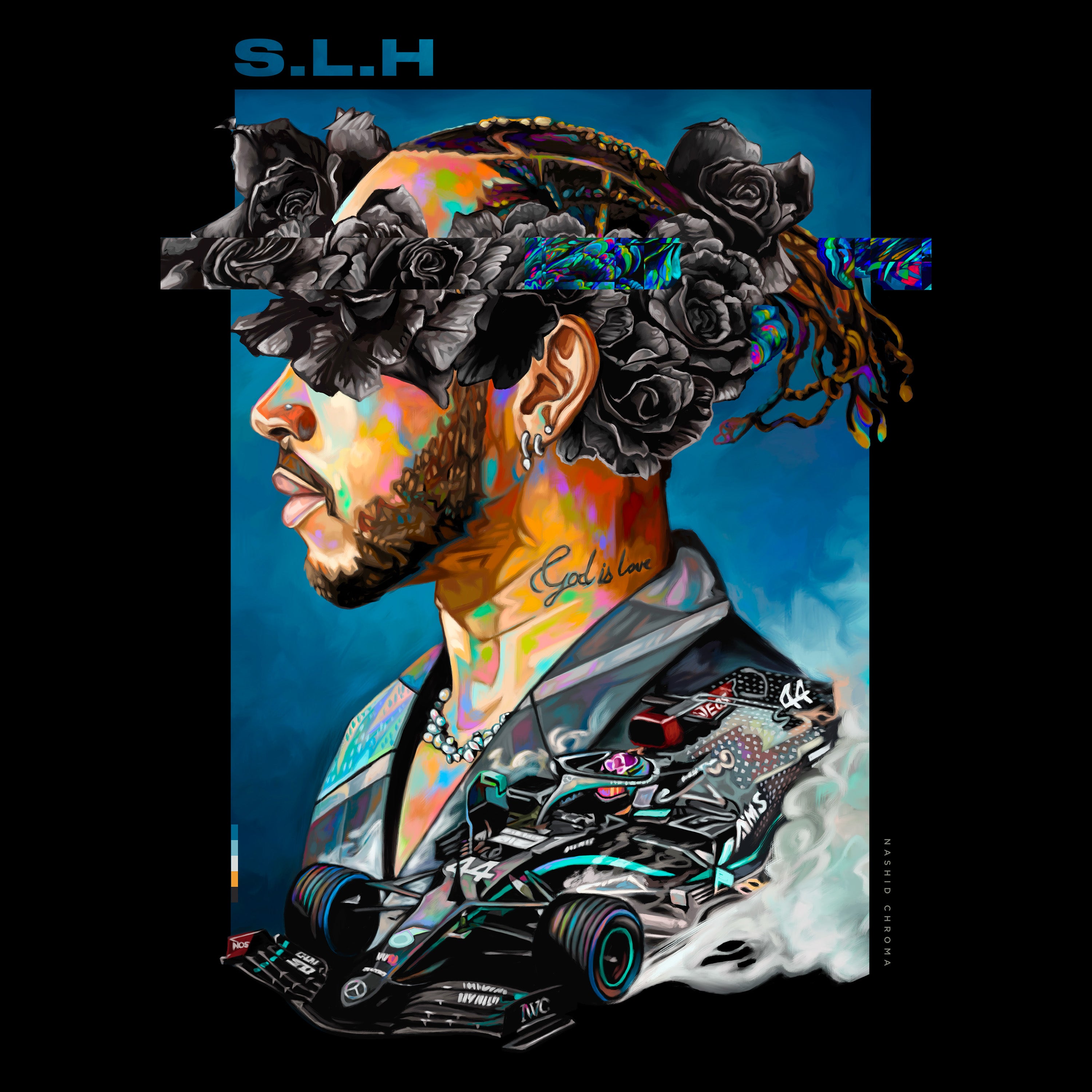 S.L.H Drop Shoulder Hoodie