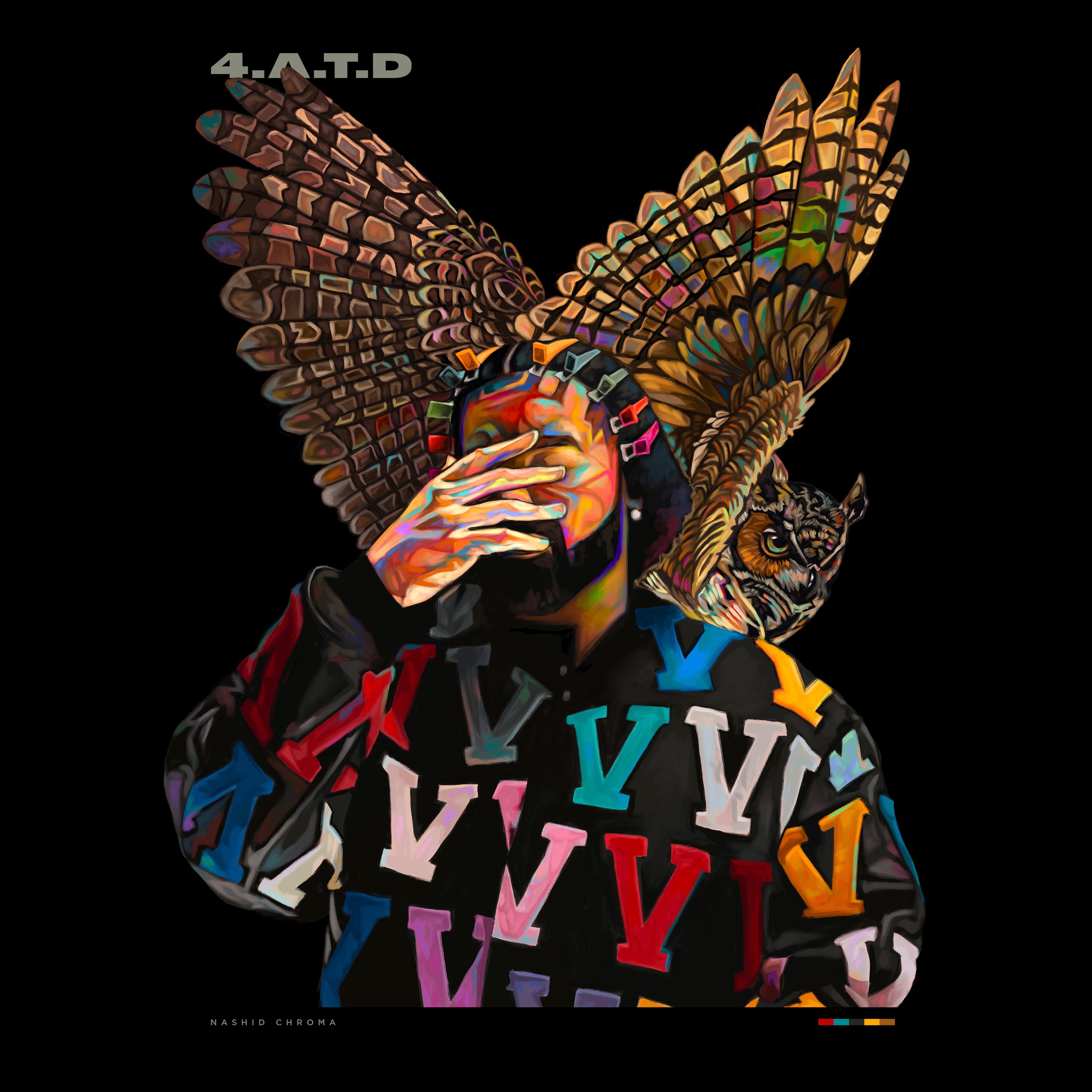 4.A.T.D Drop Shoulder Hoodie