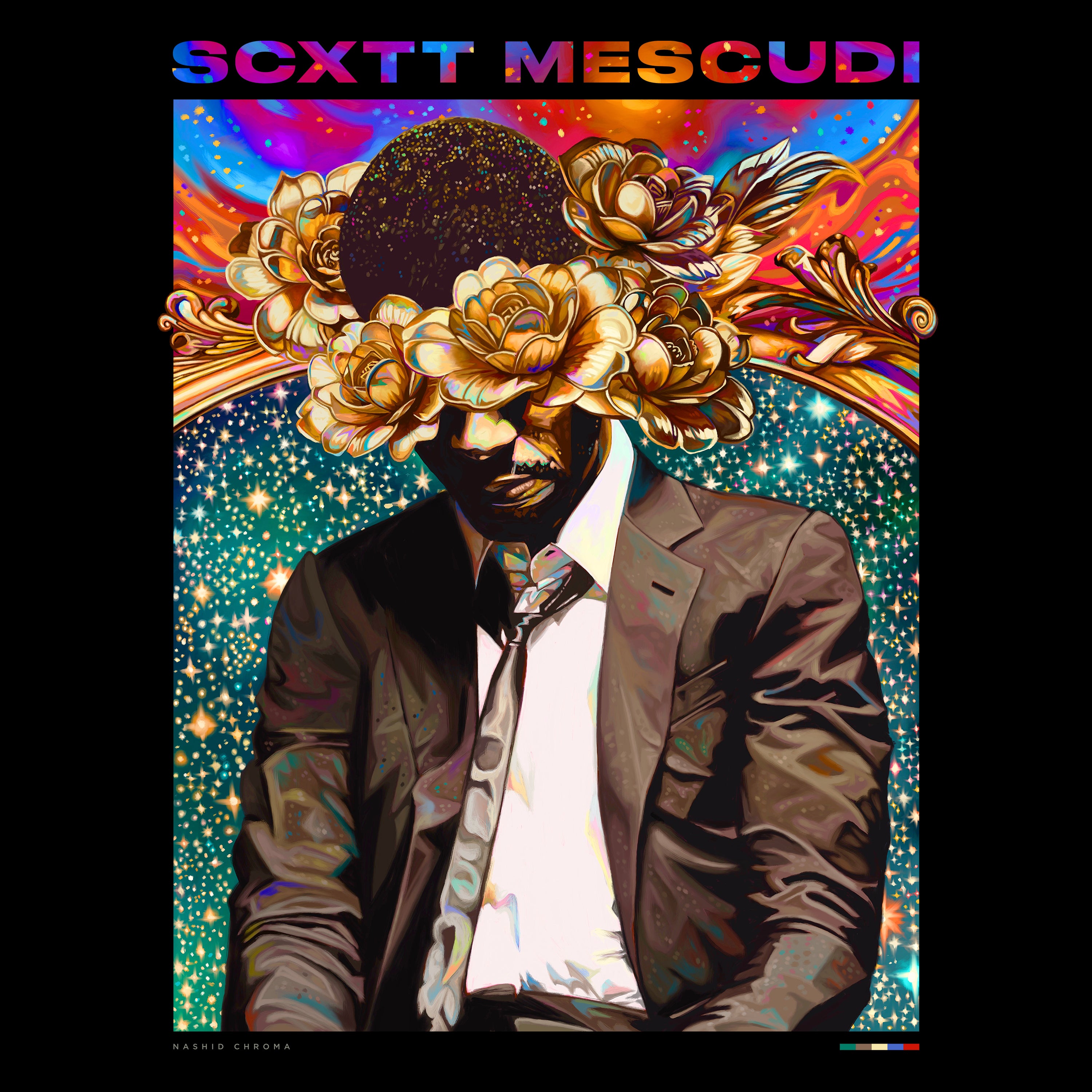 SCXTT MESCUDI DROP SHOULDER TEE