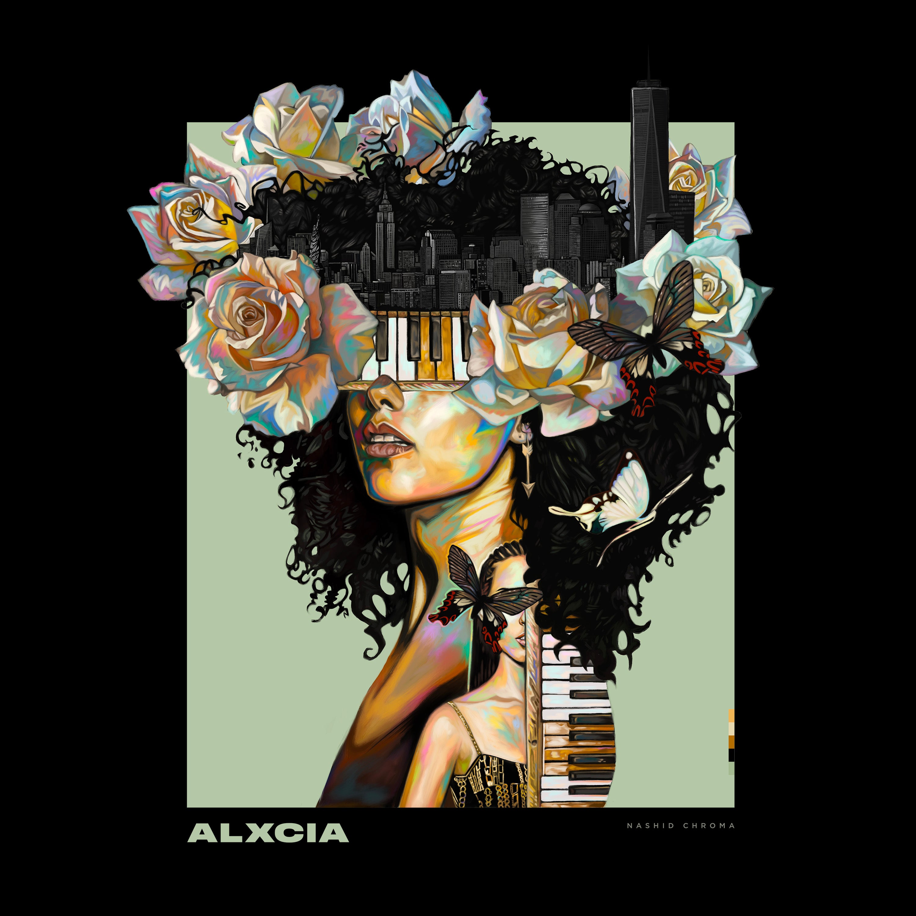 ALXCIA Drop Shoulder Hoodie
