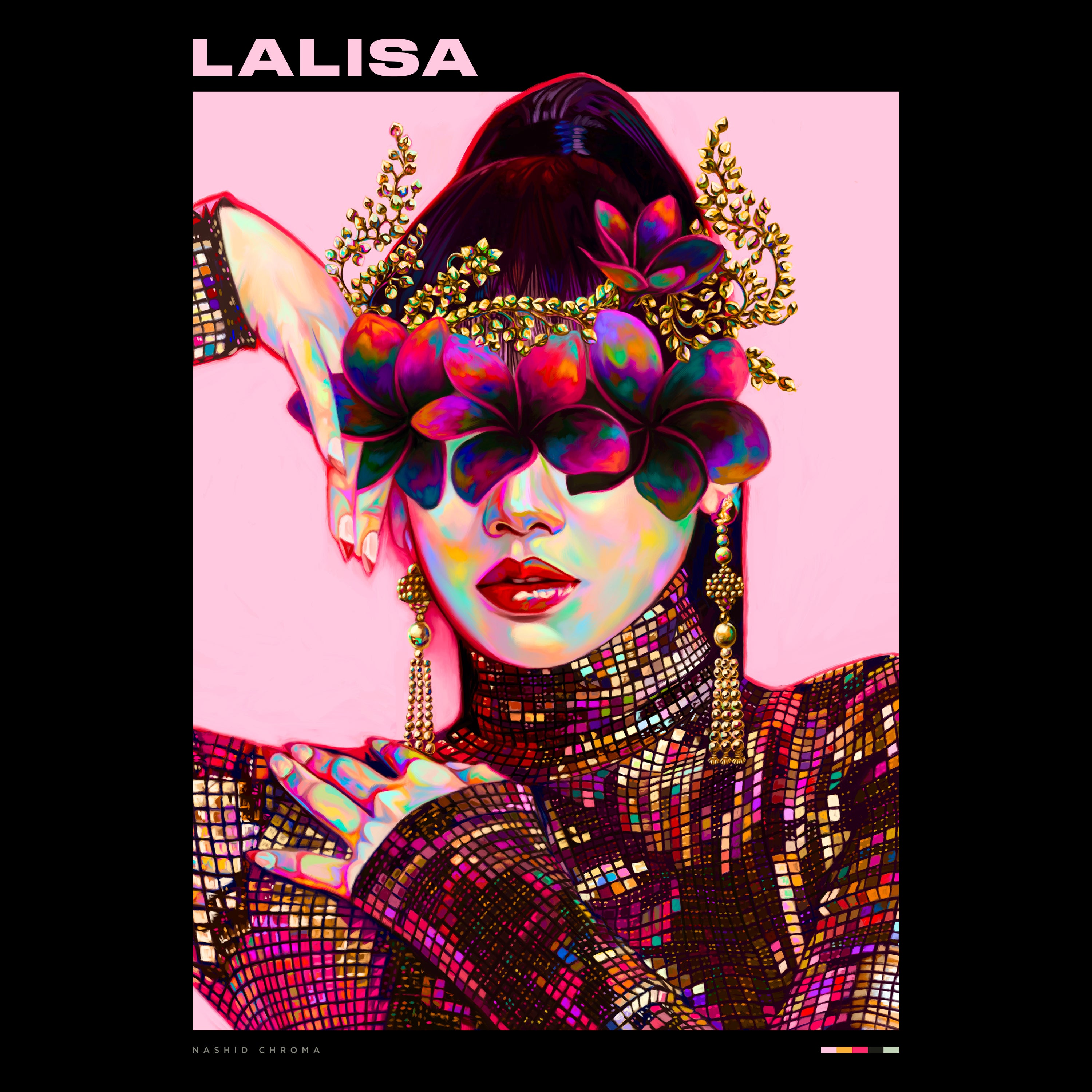 LALISA DROP SHOULDER TEE