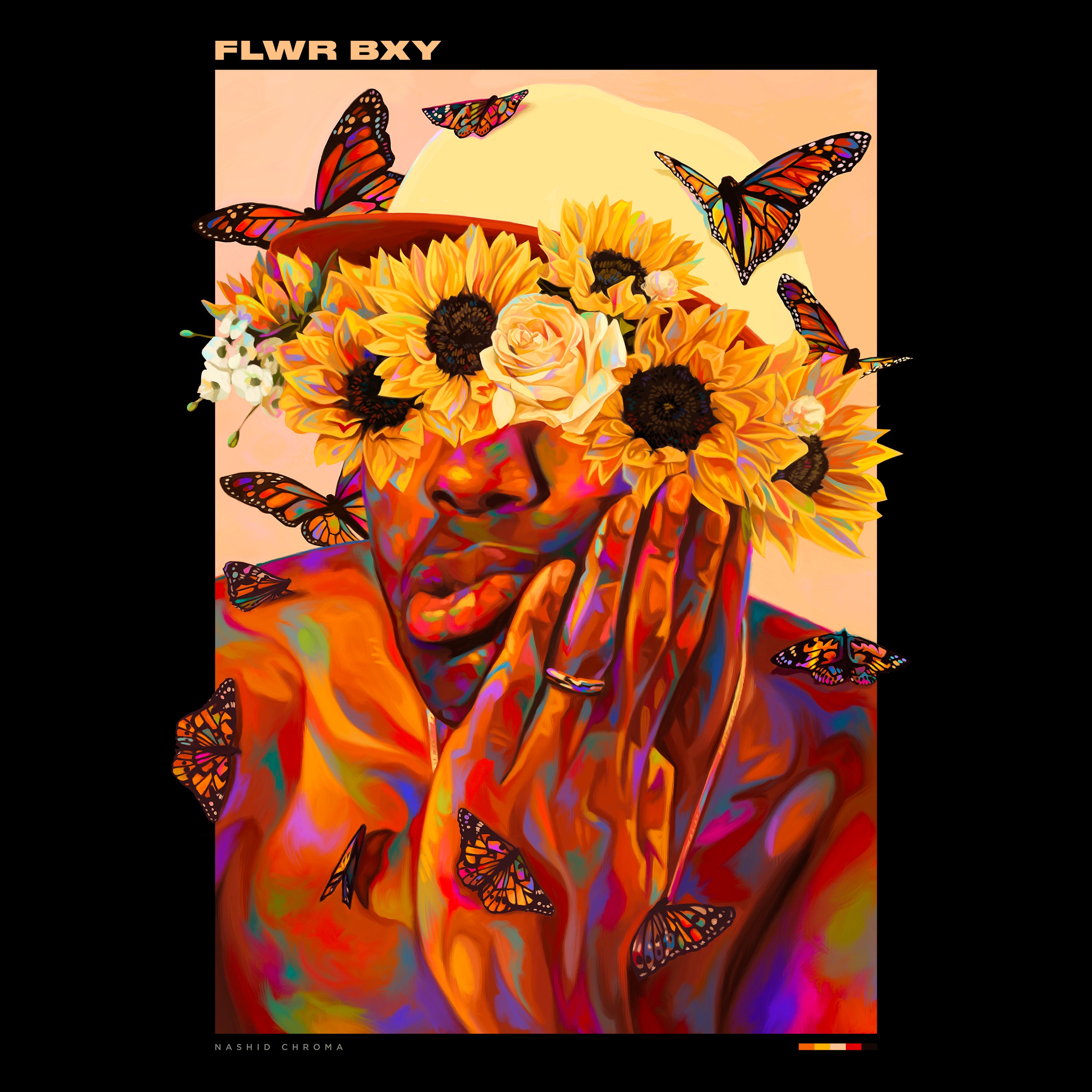 FLWR BXY DROP SHOULDER TEE