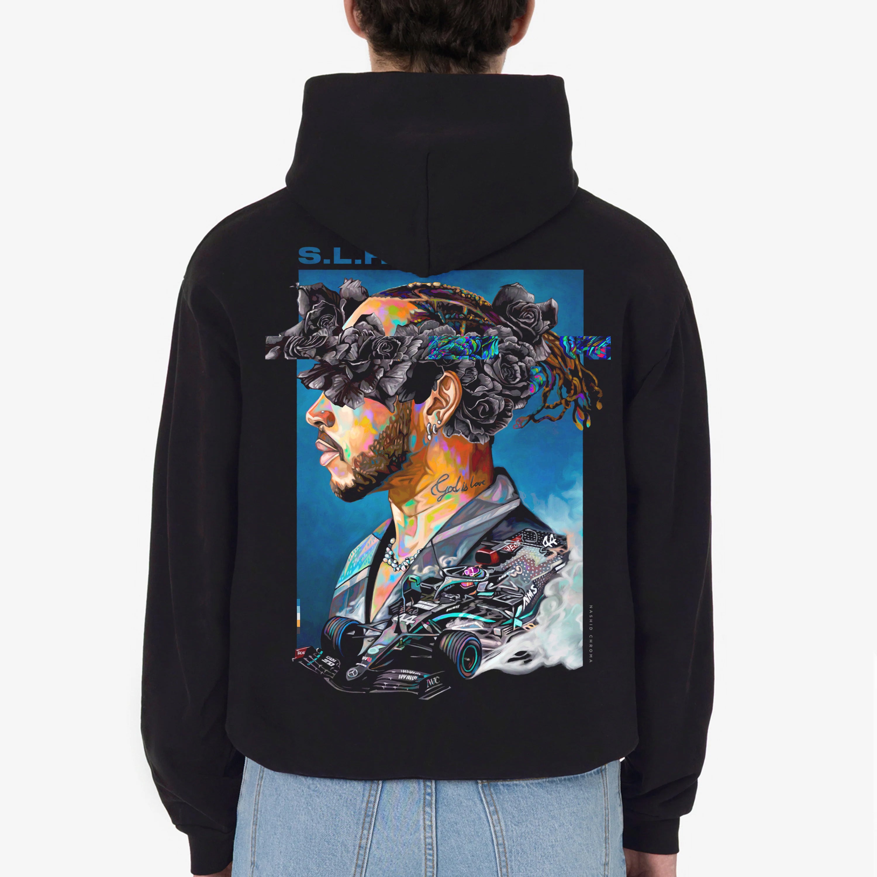 S.L.H Drop Shoulder Hoodie
