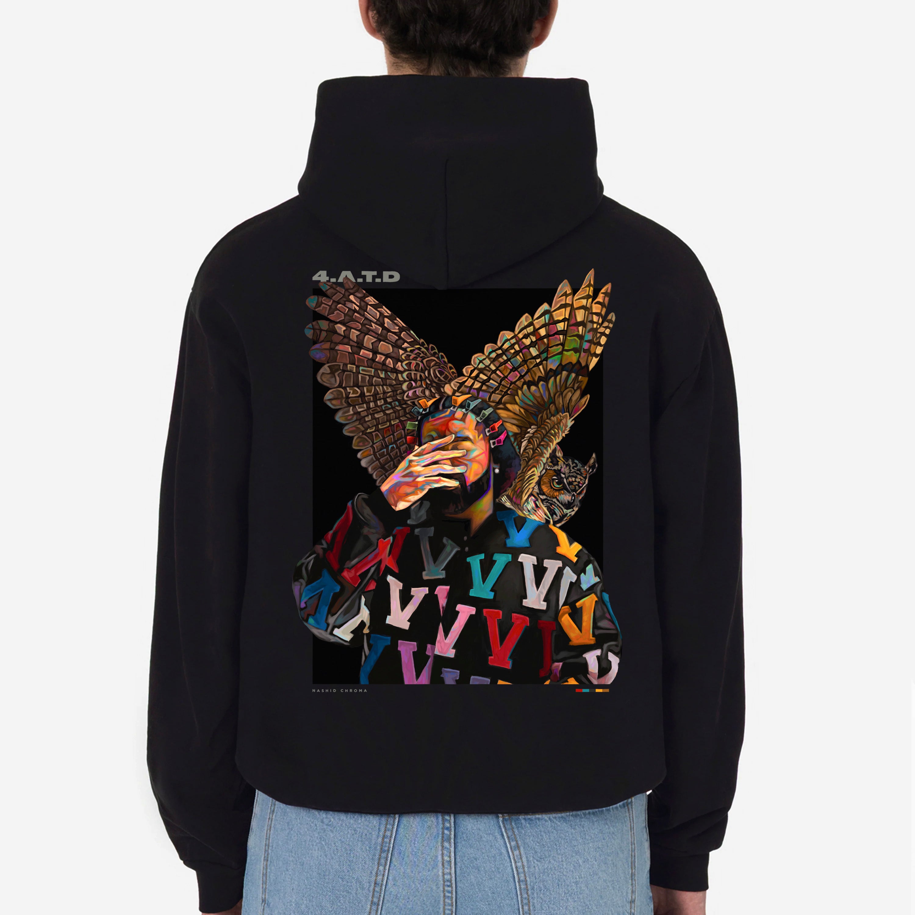 4.A.T.D Drop Shoulder Hoodie