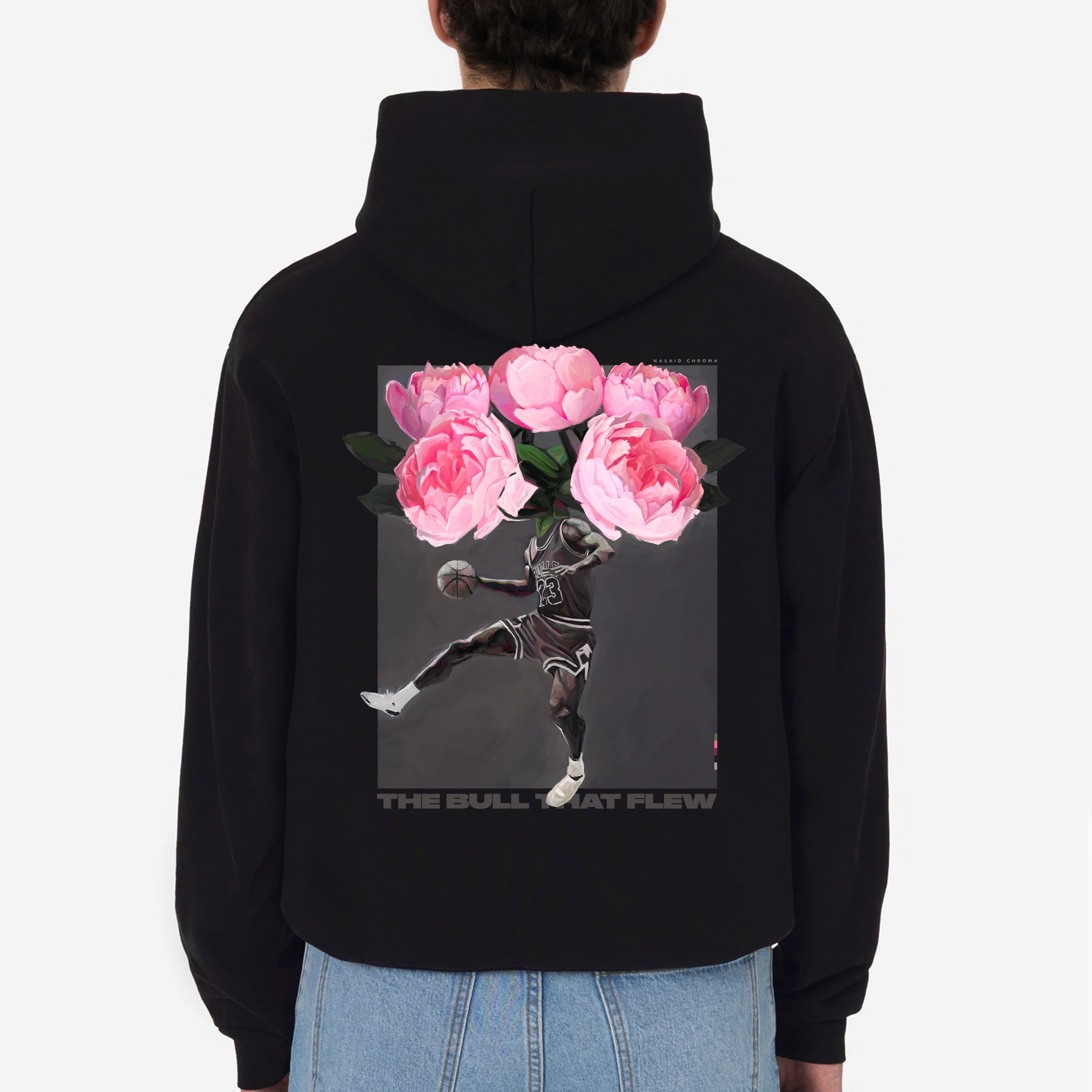 THE BULL THAT FLEW Drop Shoulder Hoodie