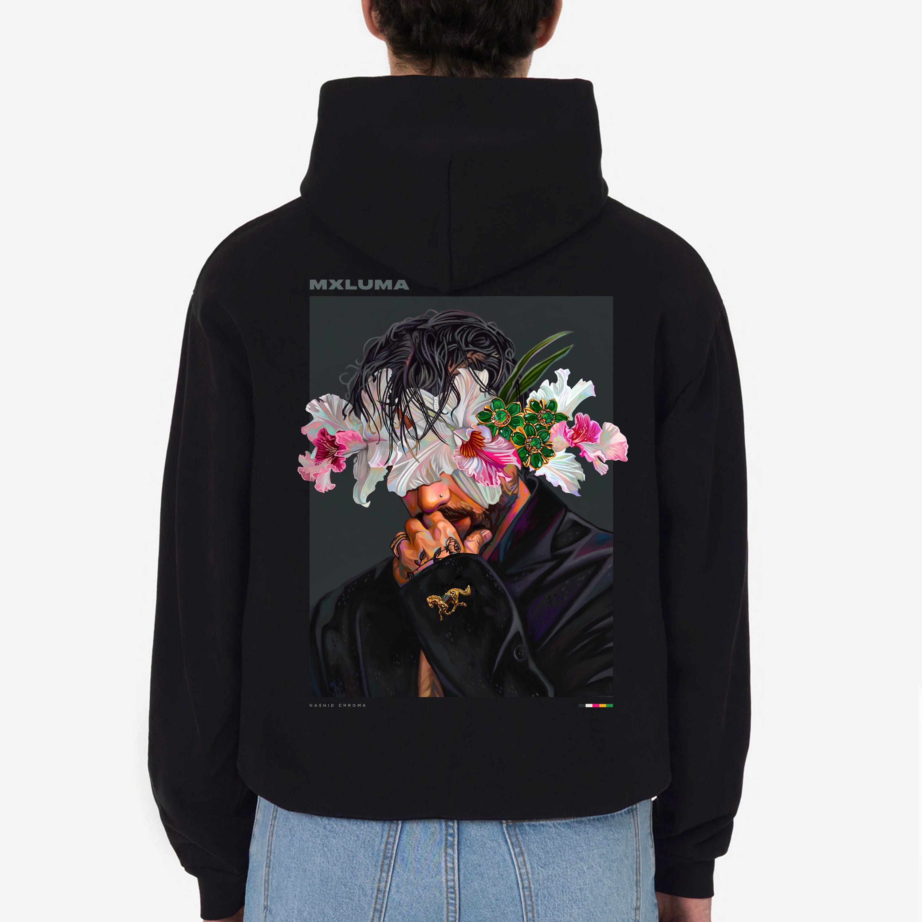 MXLUMA Drop Shoulder Hoodie