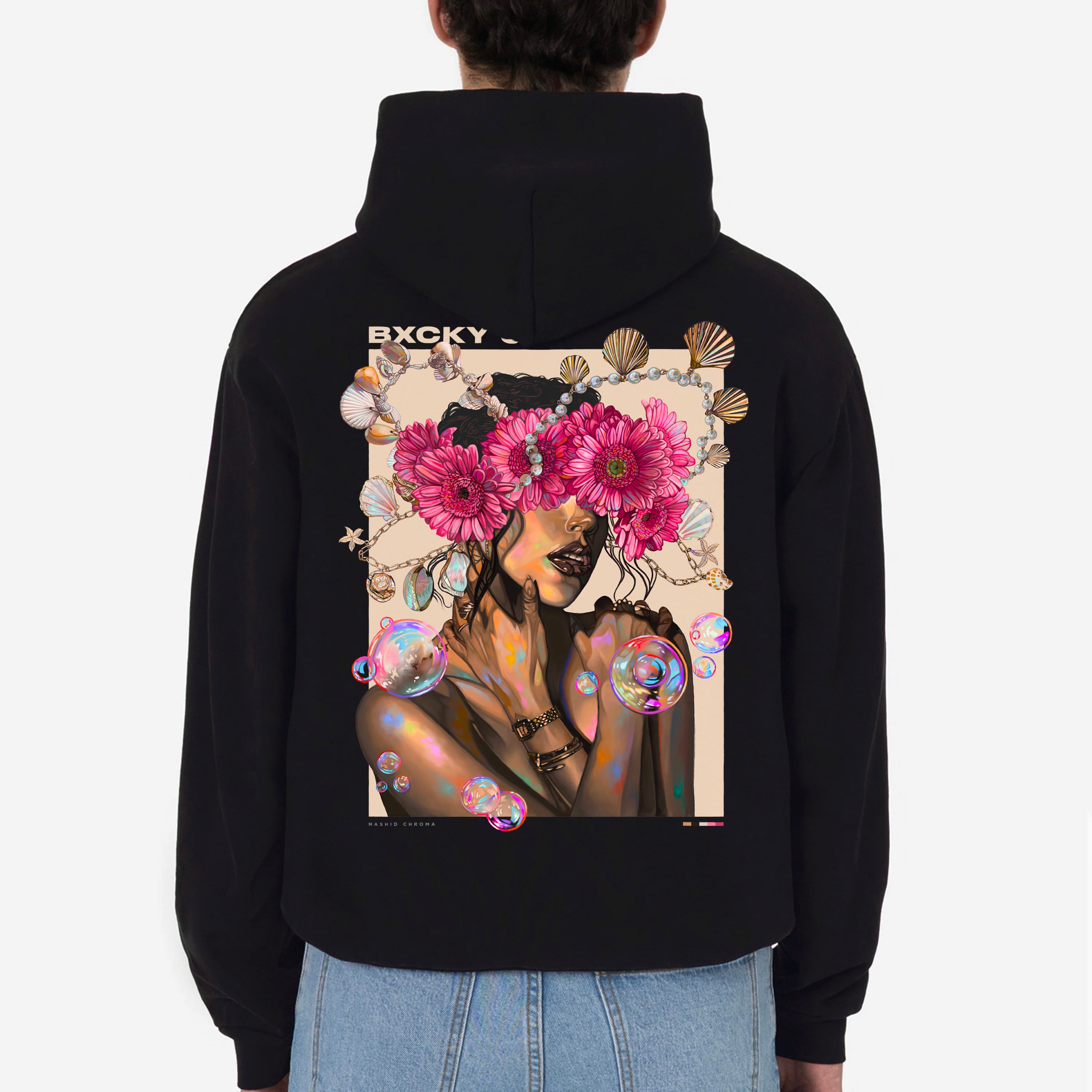 BXCKY G Drop Shoulder Hoodie
