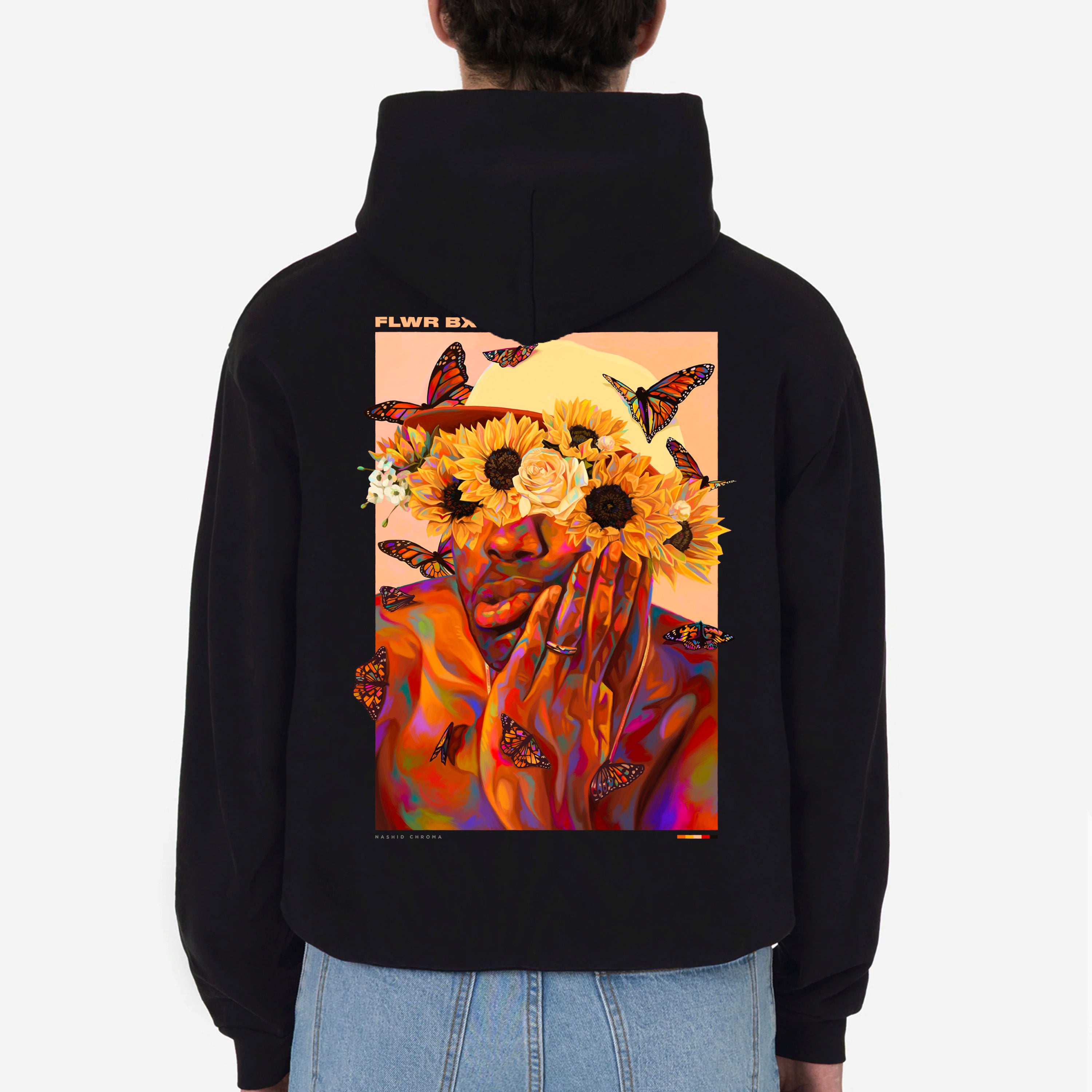 FLWR BXY Drop Shoulder Hoodie