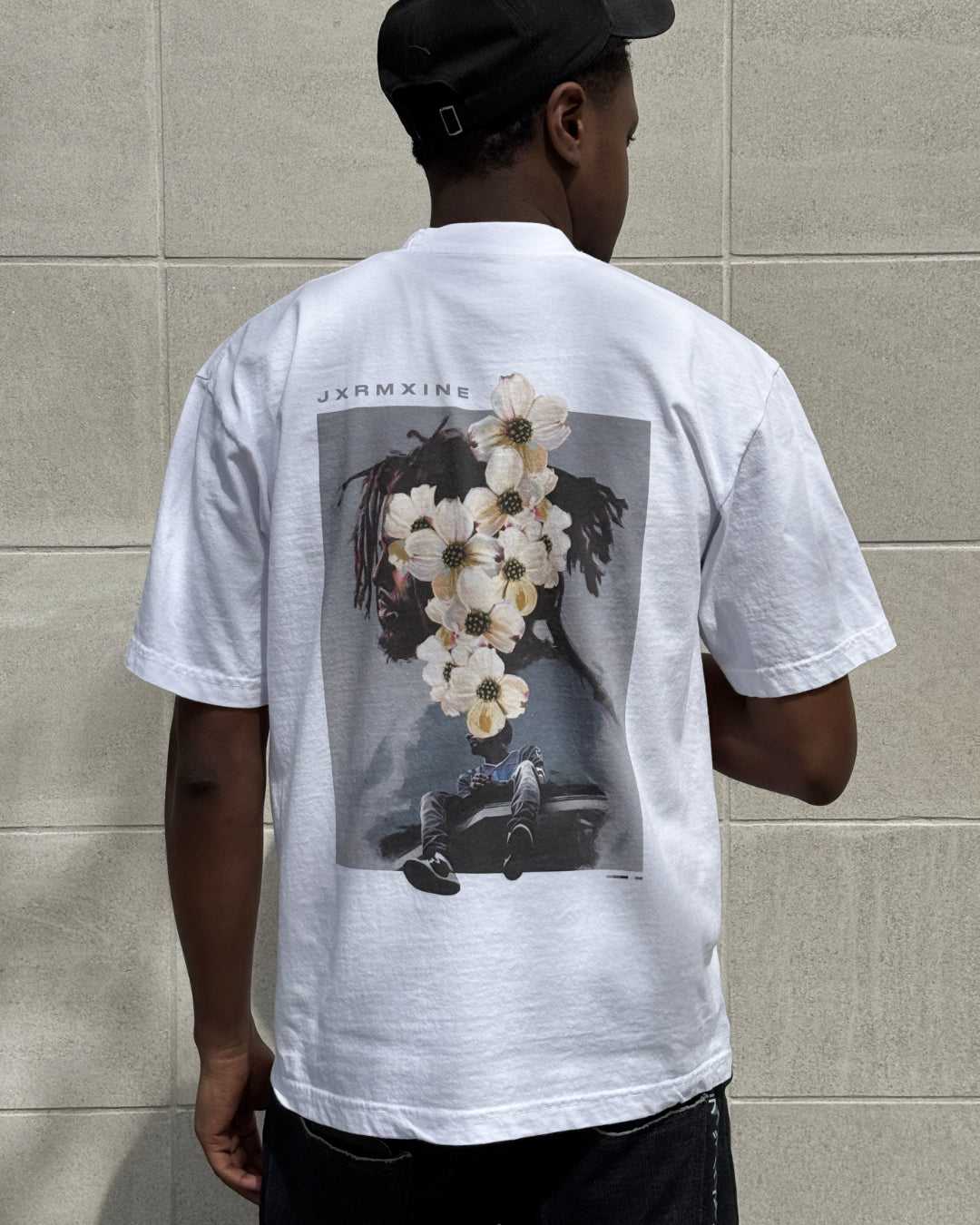 JXRMXINE DROP SHOULDER TEE