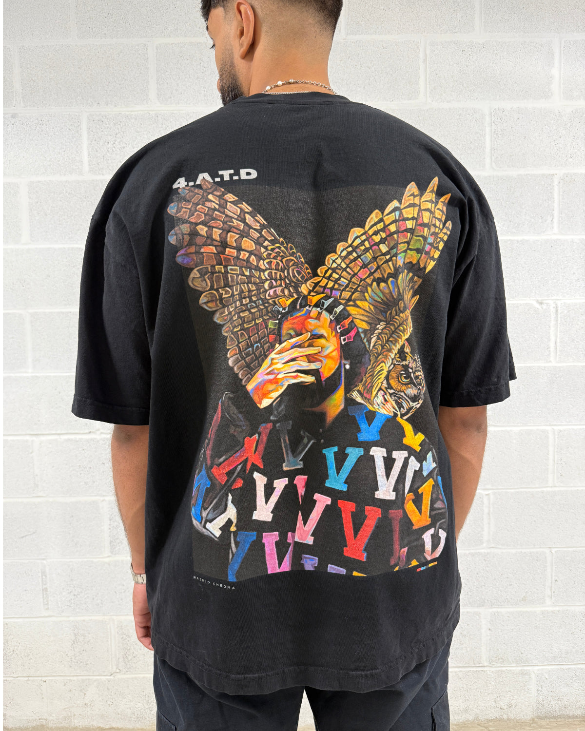 4.A.T.D DROP SHOULDER TEE