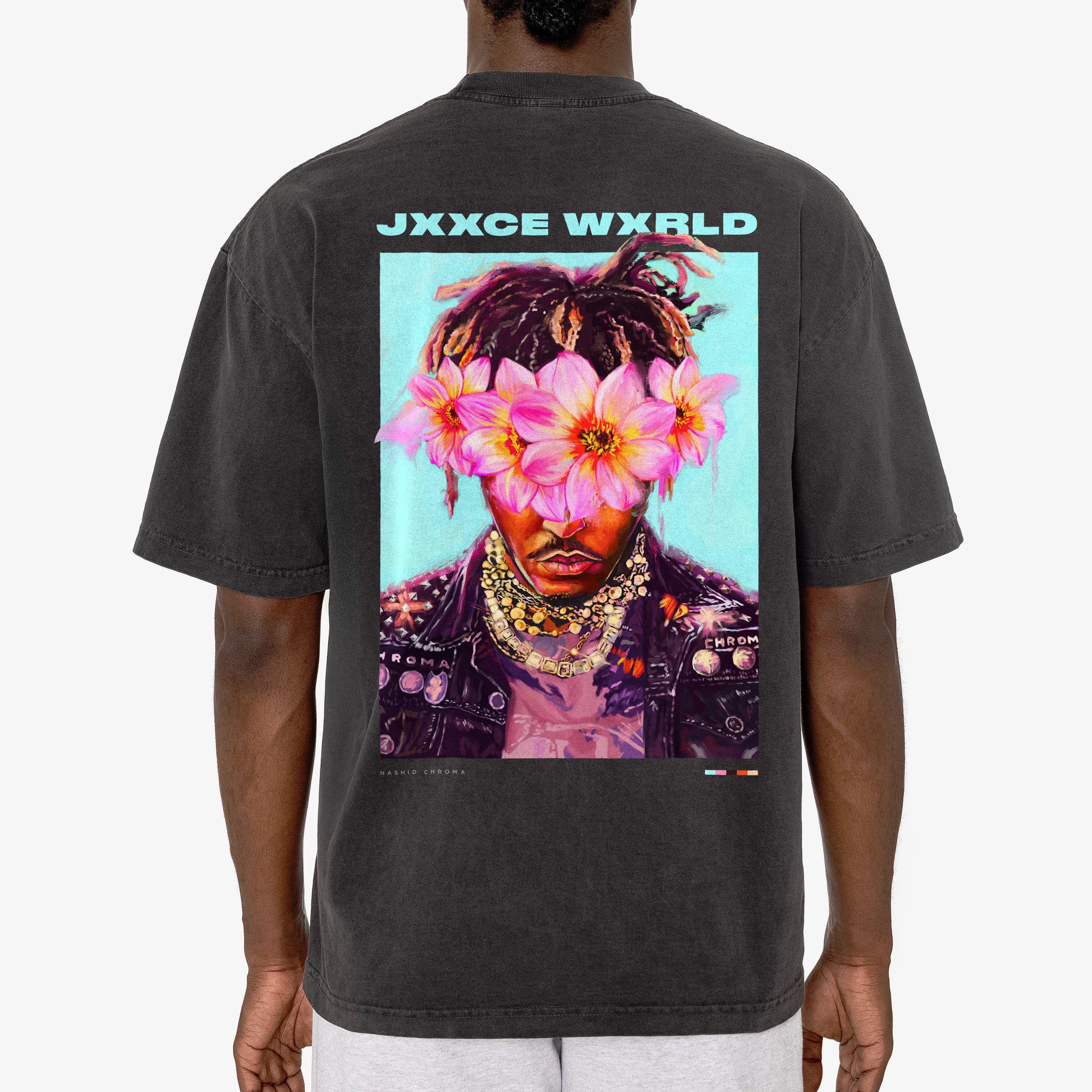 JXXCE WXRLD DROP SHOULDER TEE
