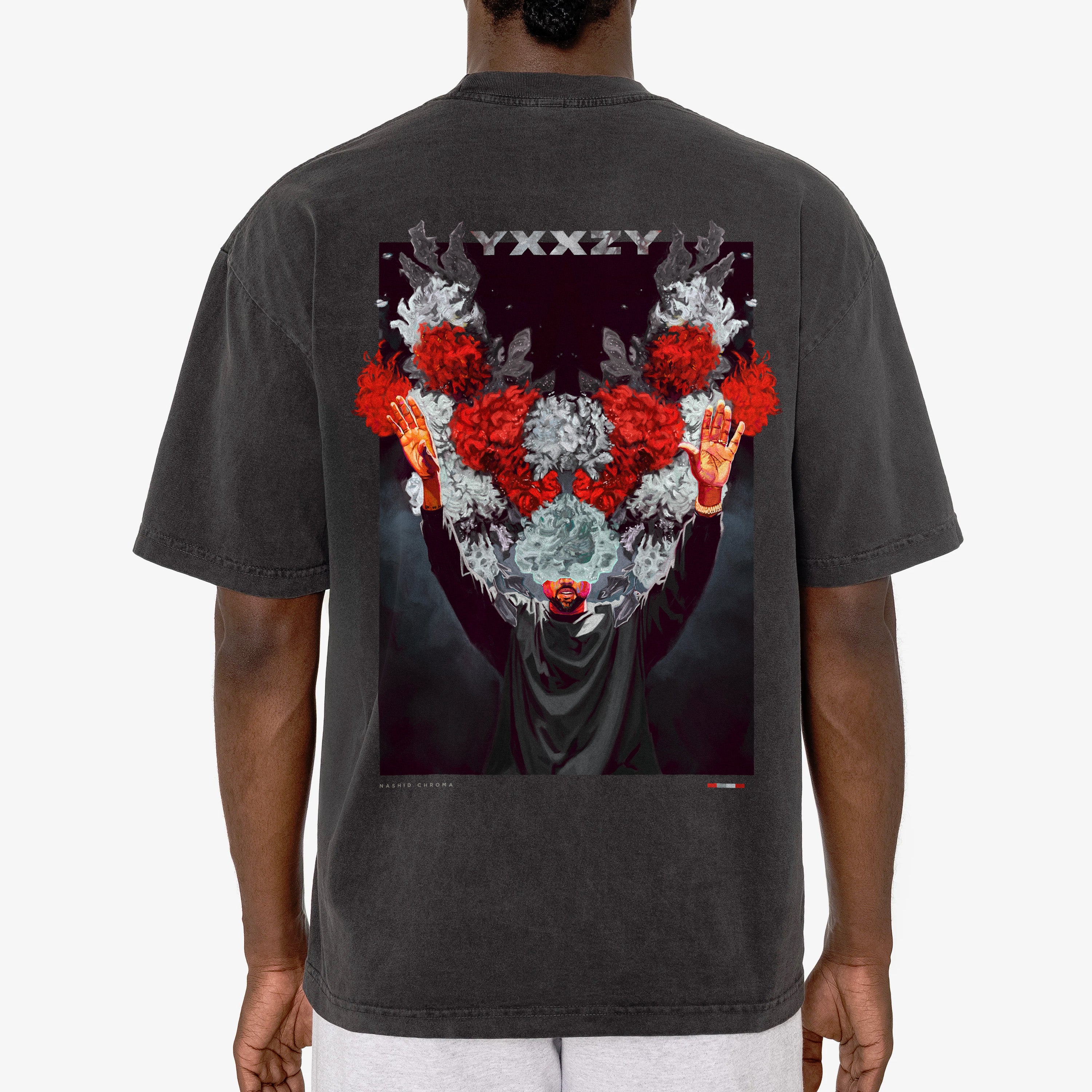 YXXZY DROP SHOULDER TEE