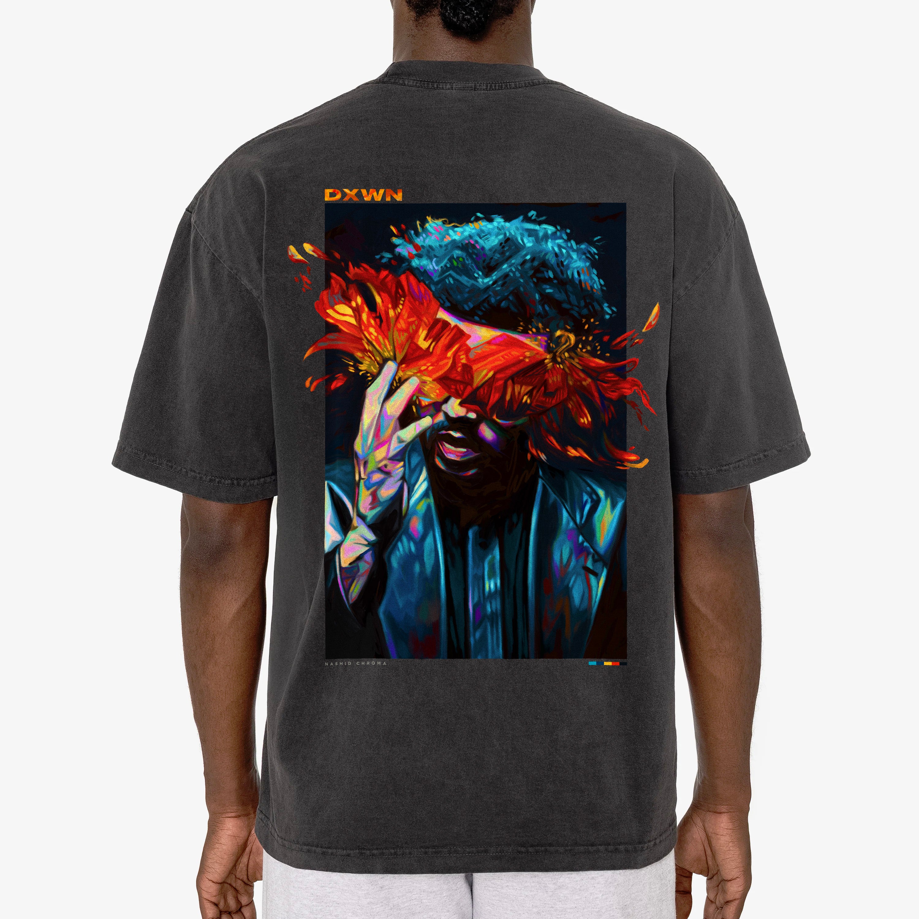 DXWN DROP SHOULDER TEE