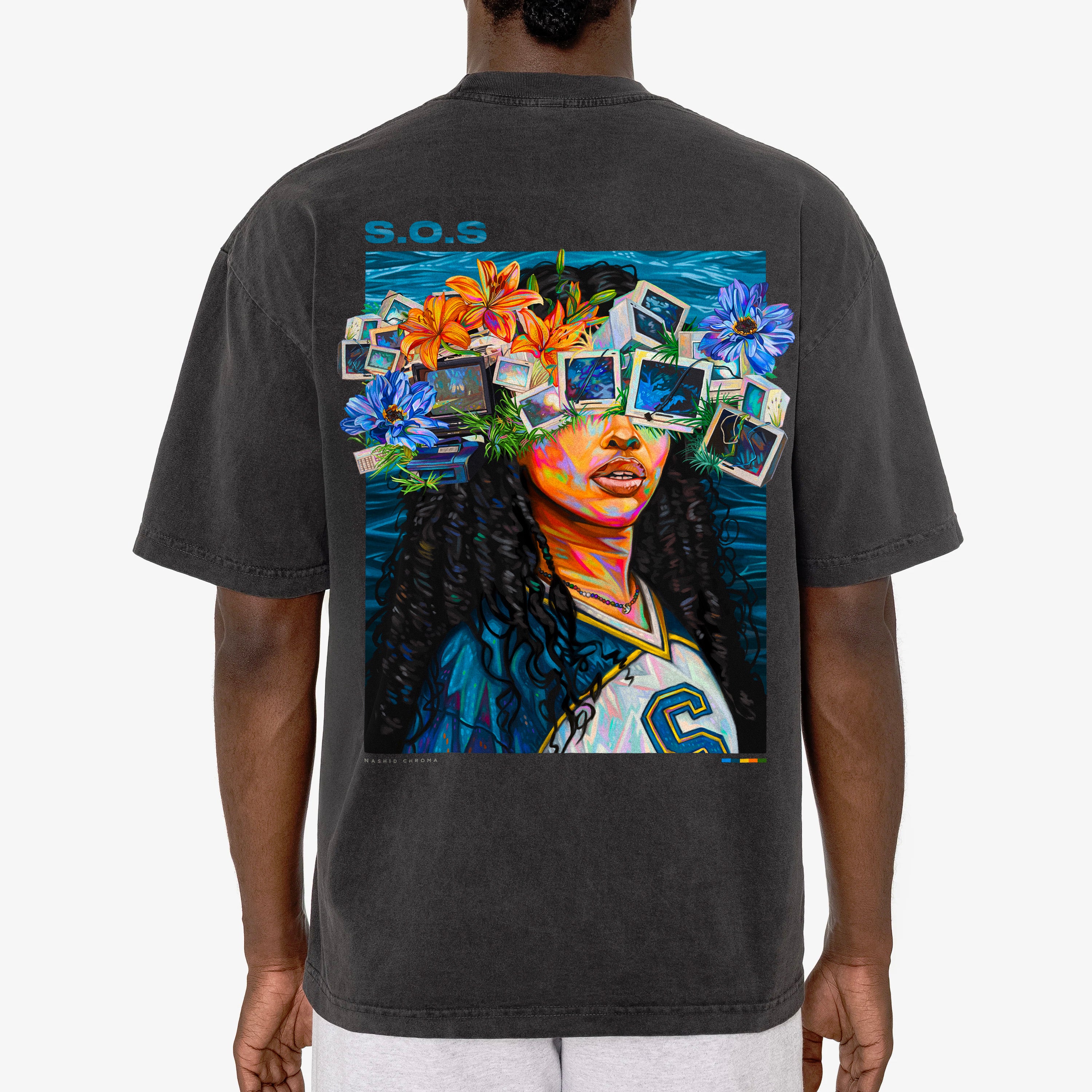 S.O.S DROP SHOULDER TEE