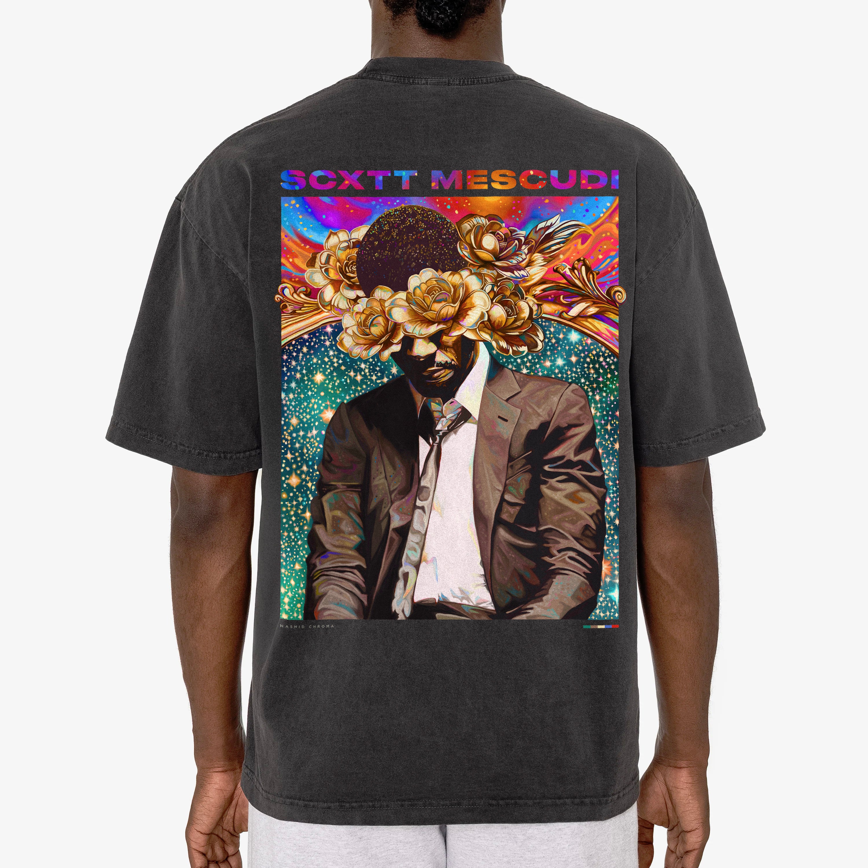 SCXTT MESCUDI DROP SHOULDER TEE