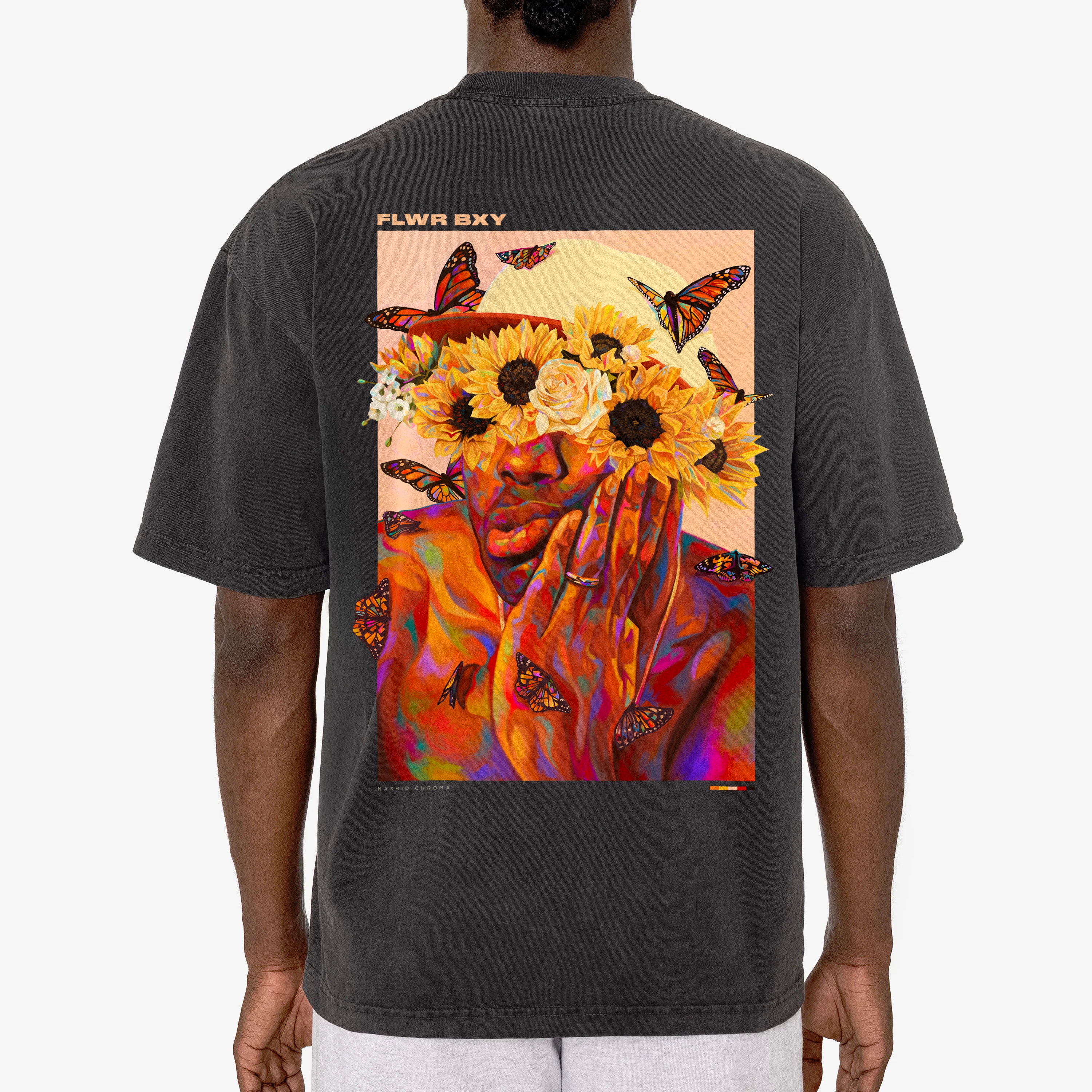 FLWR BXY DROP SHOULDER TEE