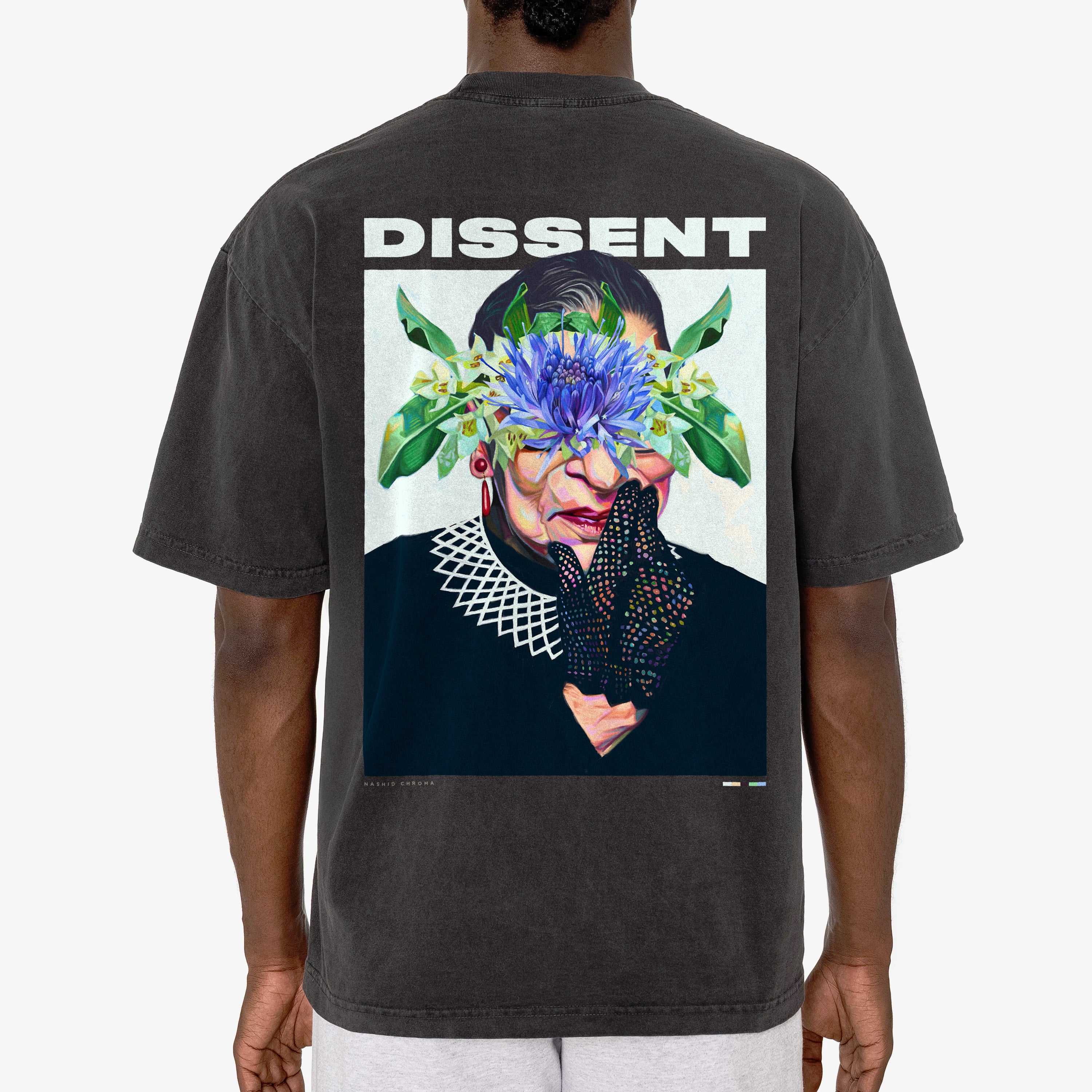DISSENT DROP SHOULDER TEE