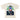 Nashid Chroma Tees Cream / Back Print DISSENT DROP SHOULDER TEE