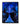 Nashid Chroma Art Framed (Black) BLUE