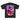 Nashid Chroma Tees Vintage Black / Back Print ERXN YEAGXR DROP SHOULDER TEE