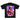 Nashid Chroma Tees Black / Front Print ERXN YEAGXR DROP SHOULDER TEE