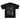 Nashid Chroma Tees Black / Front Print BLUE SMEAR DROP SHOULDER TEE