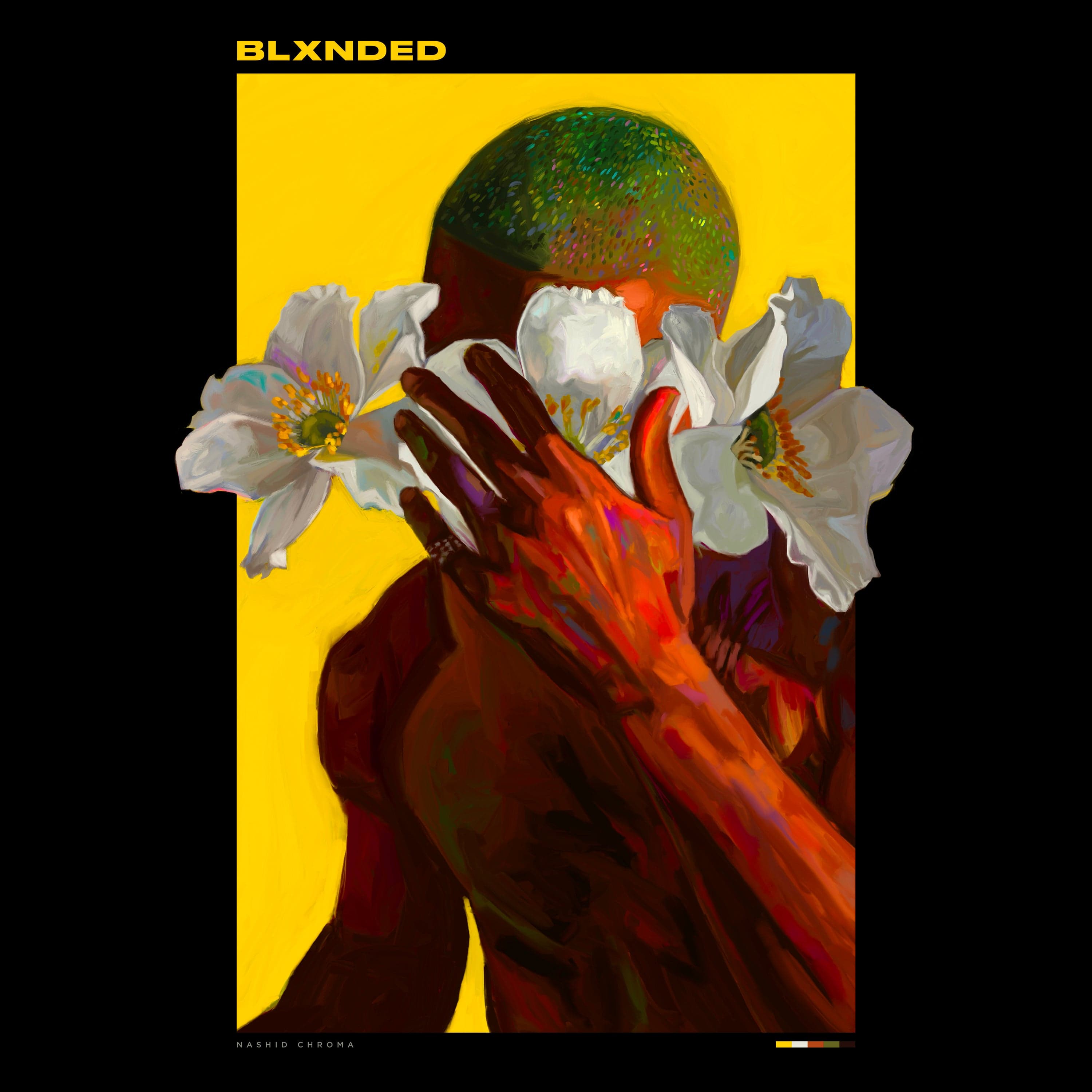 Nashid Chroma Apparel BLXNDED DROP SHOULDER TEE