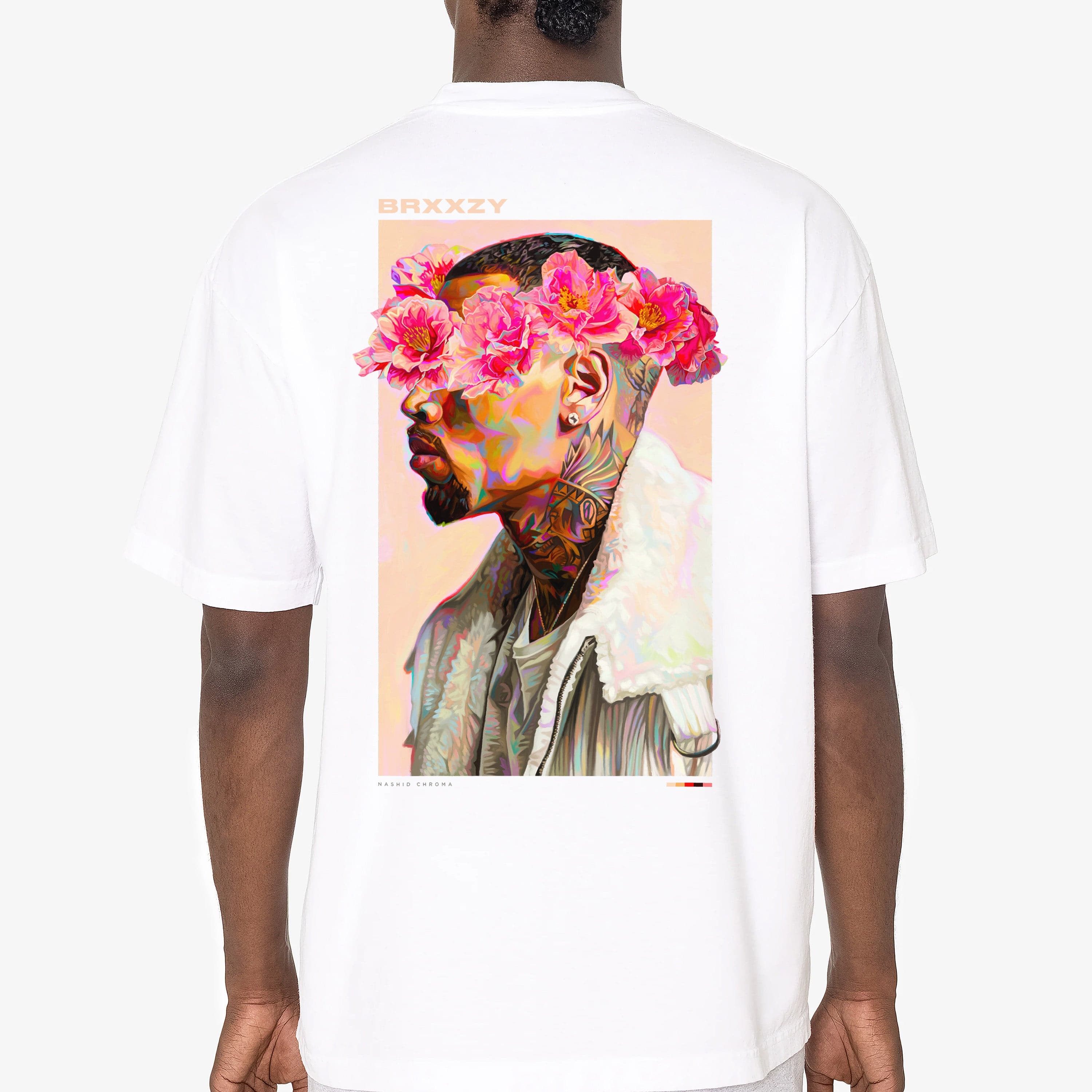 Nashid Chroma Apparel BRXXZY DROP SHOULDER TEE