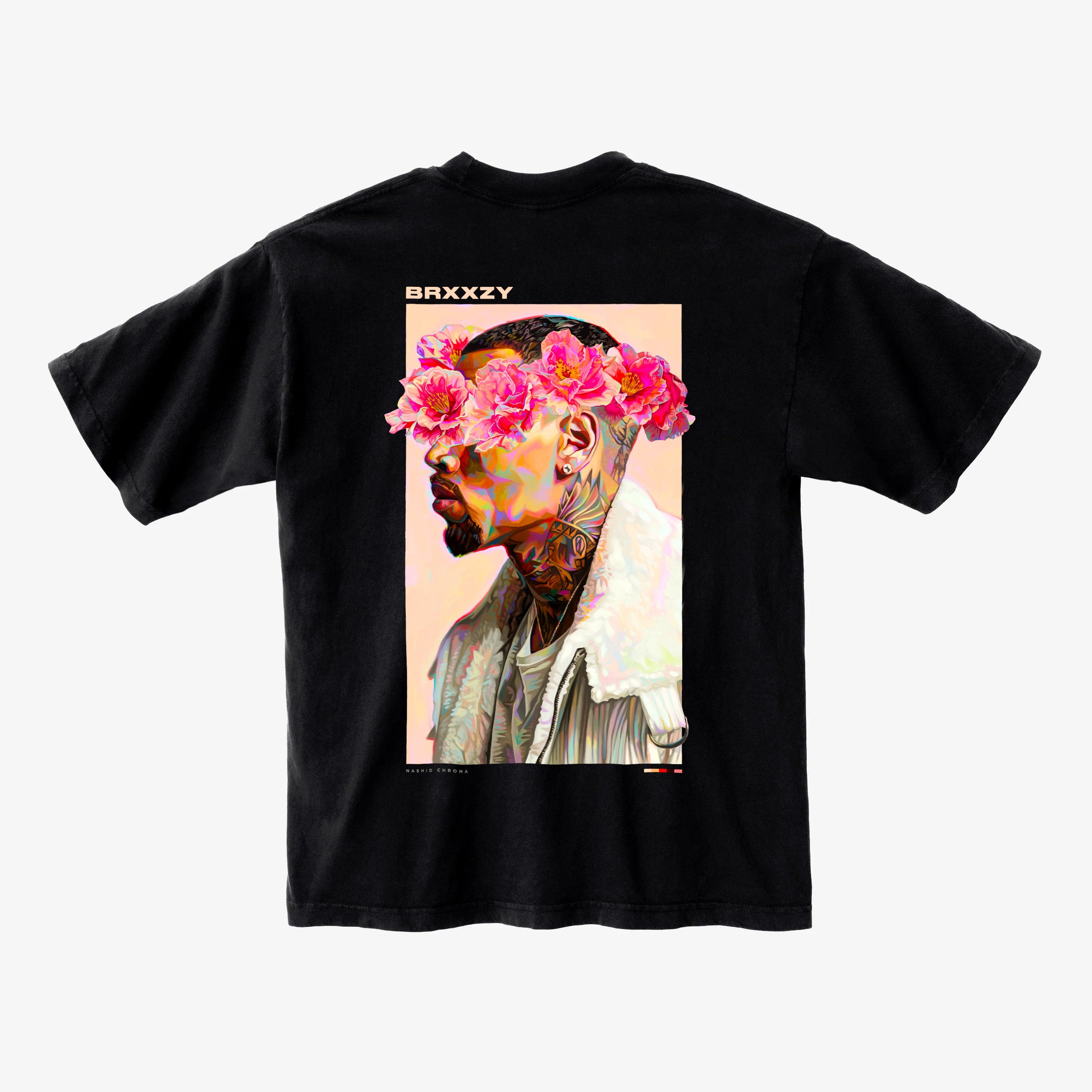 Nashid Chroma Apparel BRXXZY DROP SHOULDER TEE