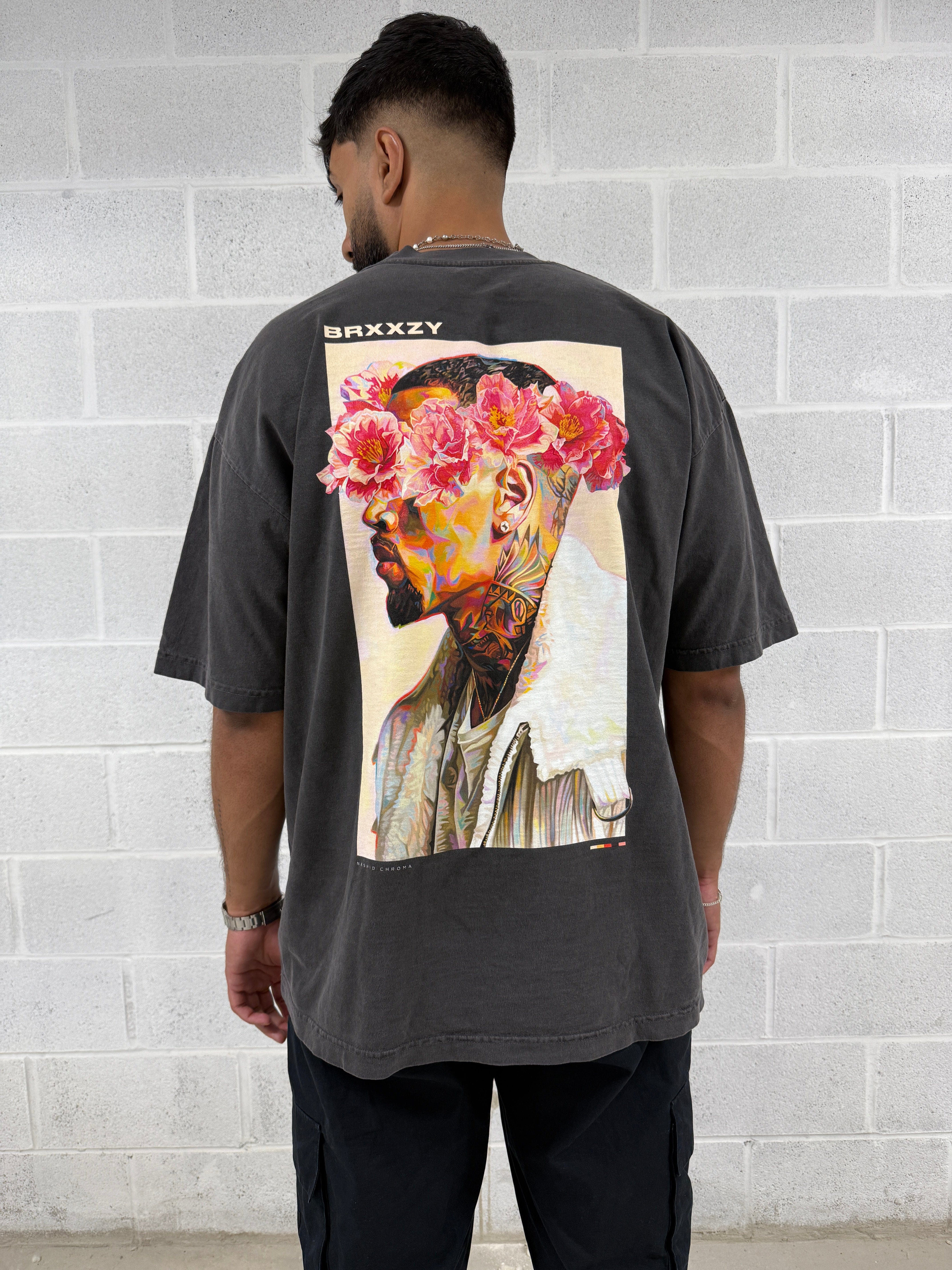 Nashid Chroma Apparel BRXXZY DROP SHOULDER TEE