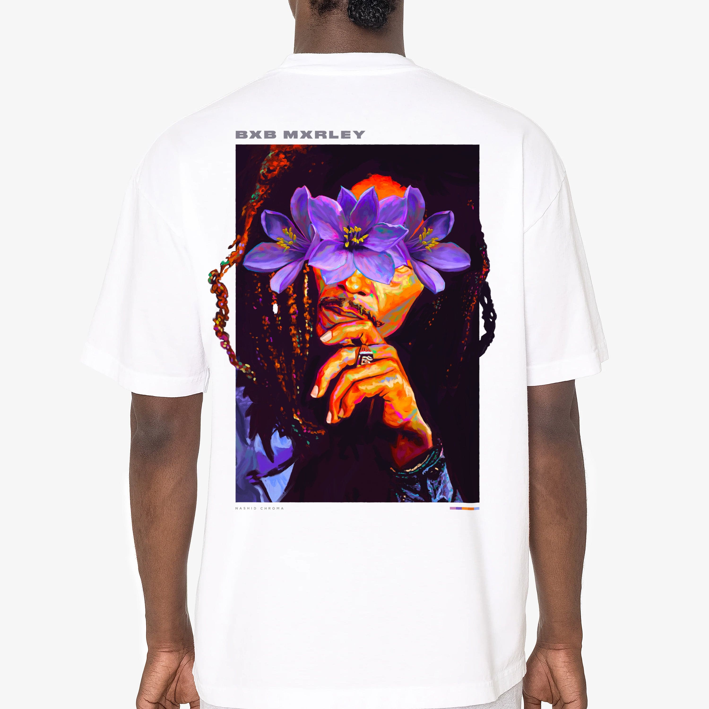 Nashid Chroma Apparel BXB MXRLEY DROP SHOULDER TEE