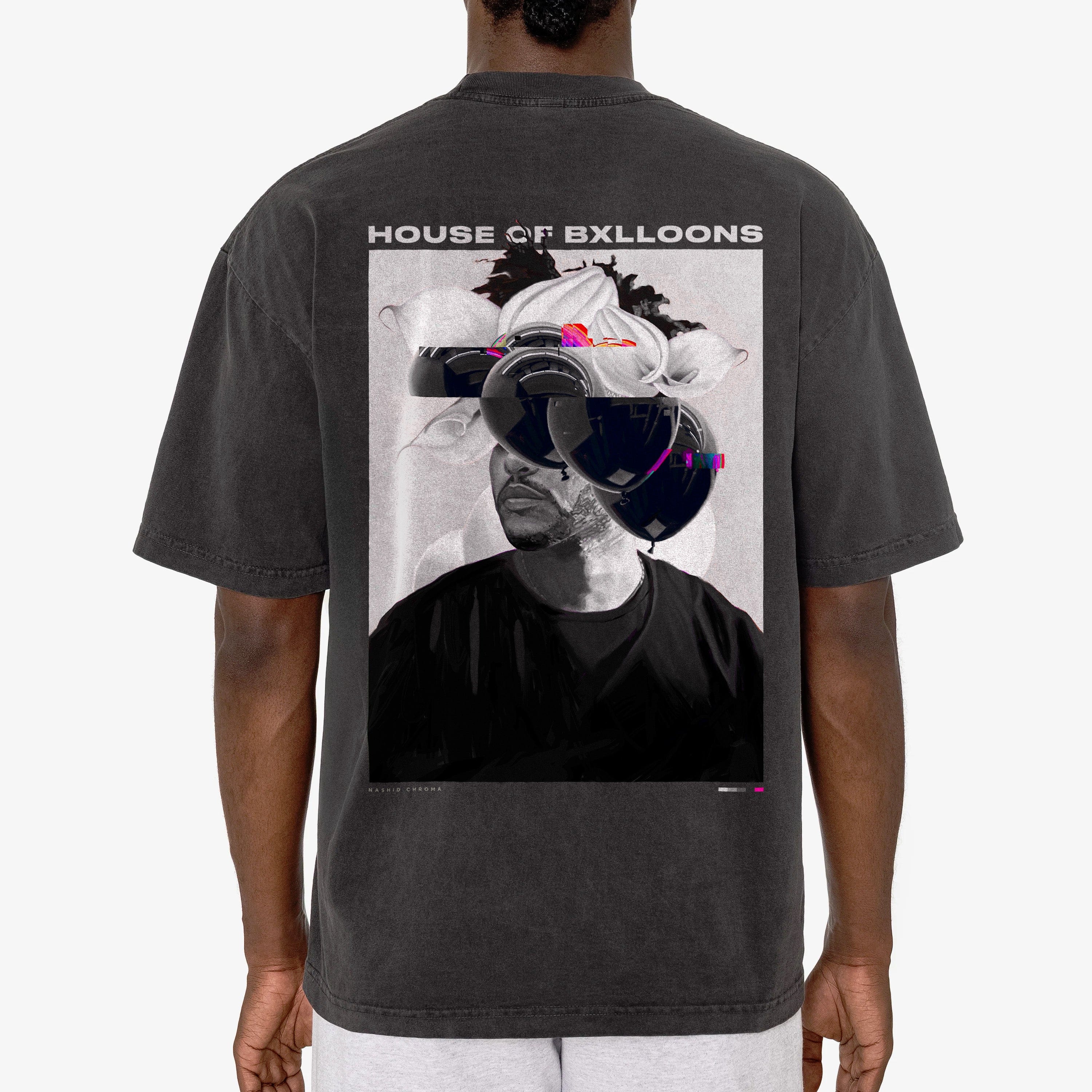 Nashid Chroma Apparel HOUSE OF BXLLOONS DROP SHOULDER TEE