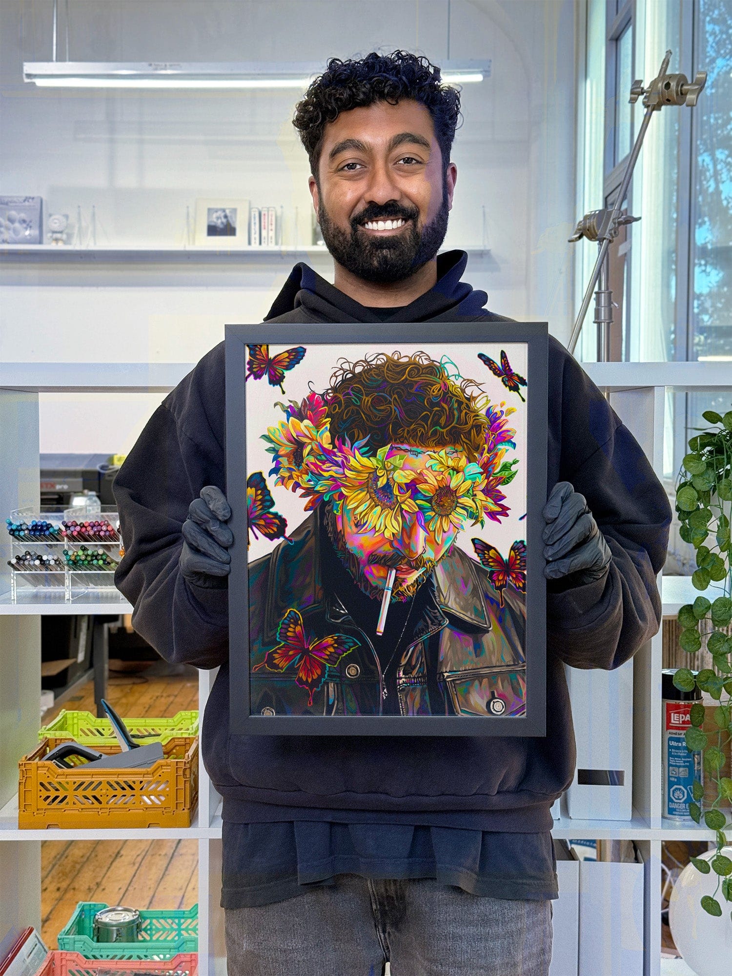 Nashid Chroma Art 12×16 / Framed (Black) AUSTIN PXST