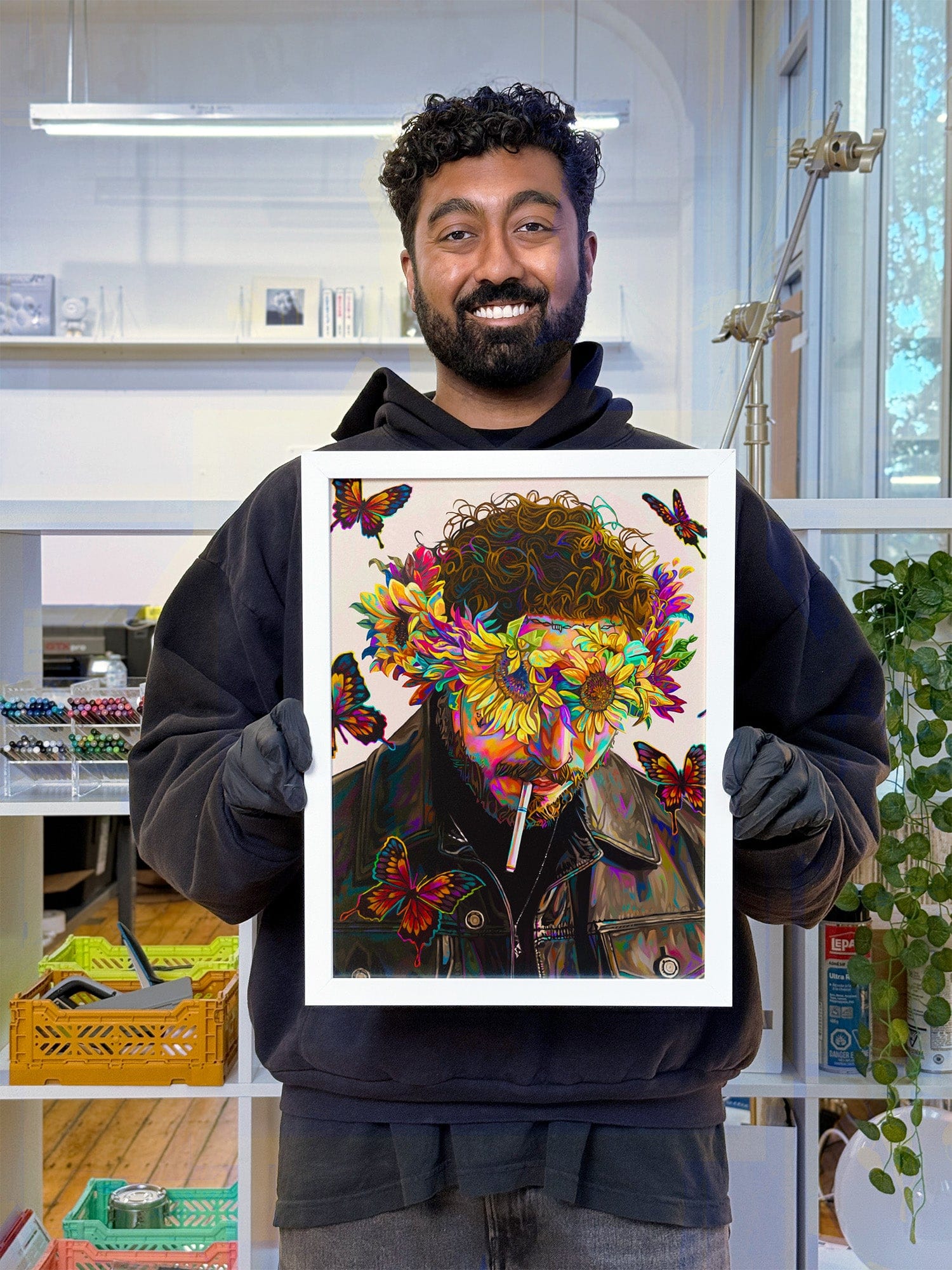 Nashid Chroma Art 12×16 / Framed (White) AUSTIN PXST