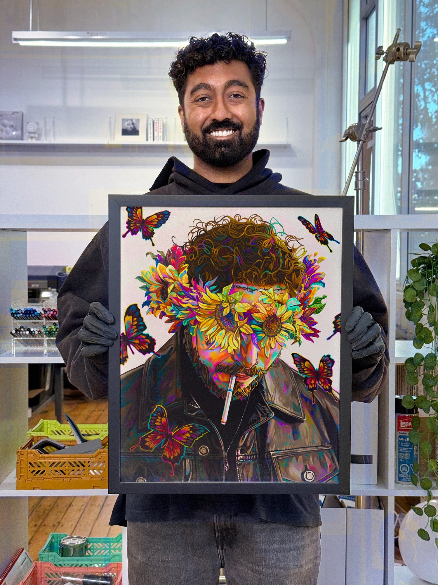 Nashid Chroma Art 16×20 / Framed (Black) AUSTIN PXST