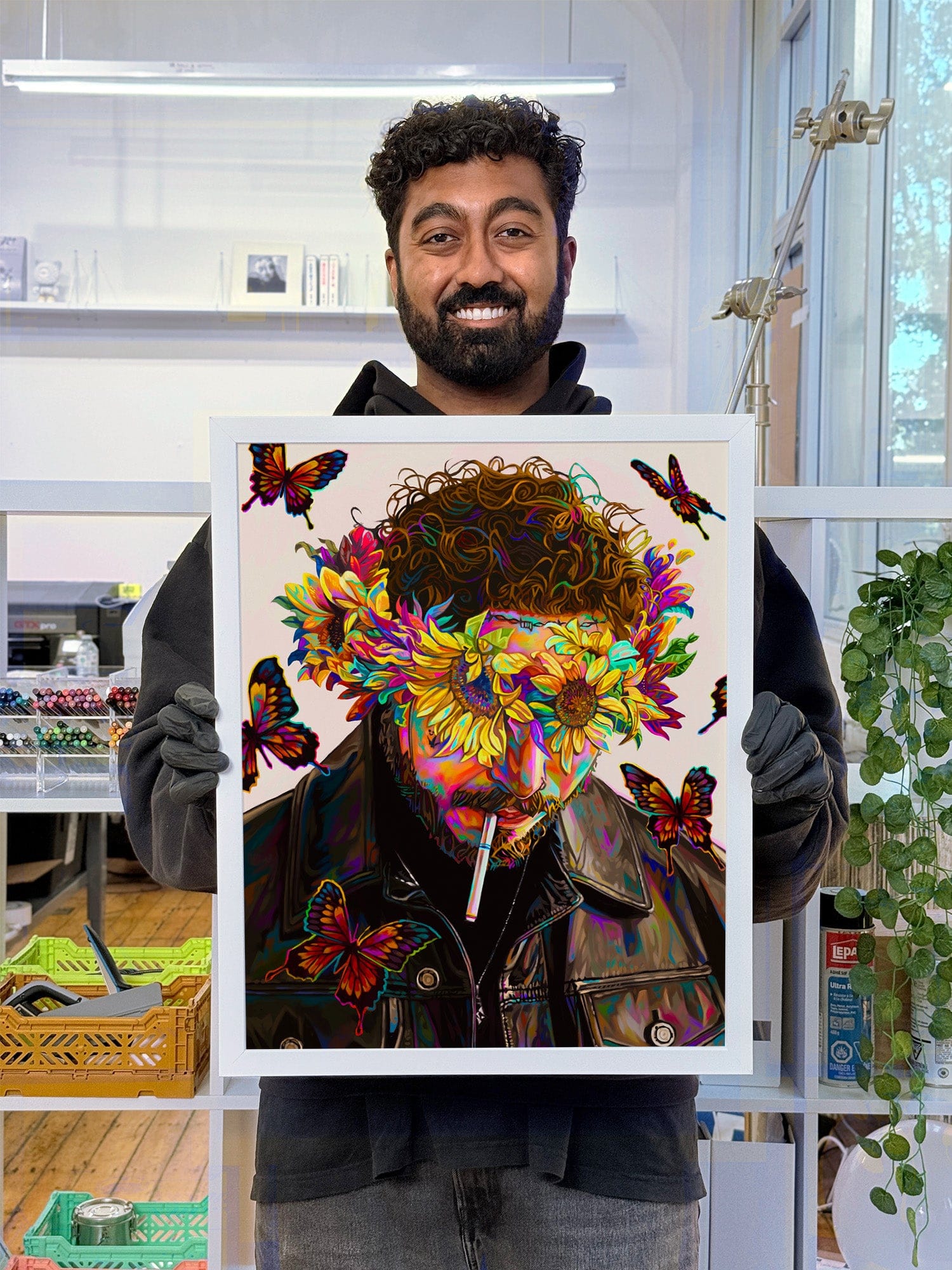 Nashid Chroma Art 16×20 / Framed (White) AUSTIN PXST