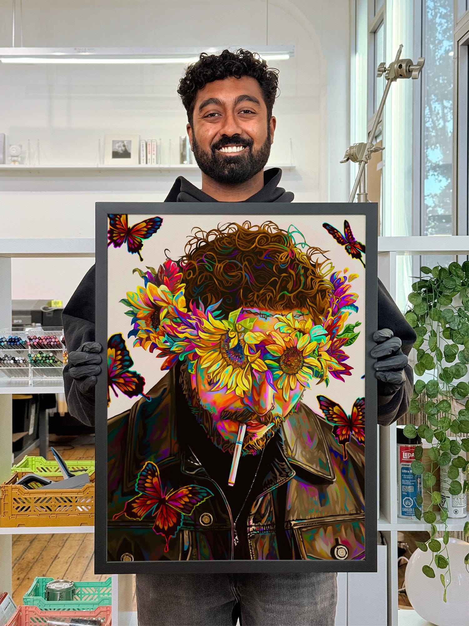 Nashid Chroma Art 18×24 / Framed (Black) AUSTIN PXST