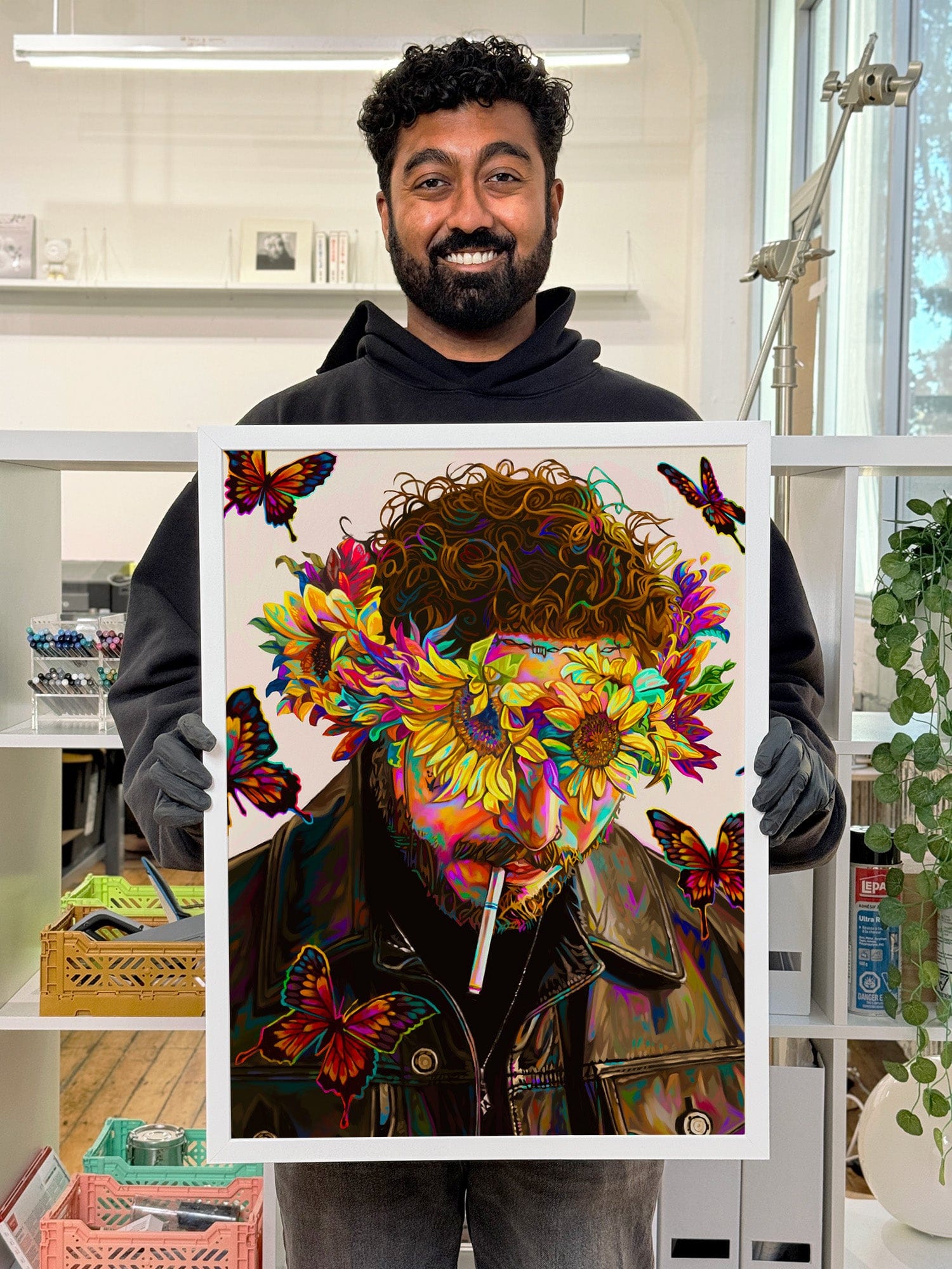 Nashid Chroma Art 18×24 / Framed (White) AUSTIN PXST