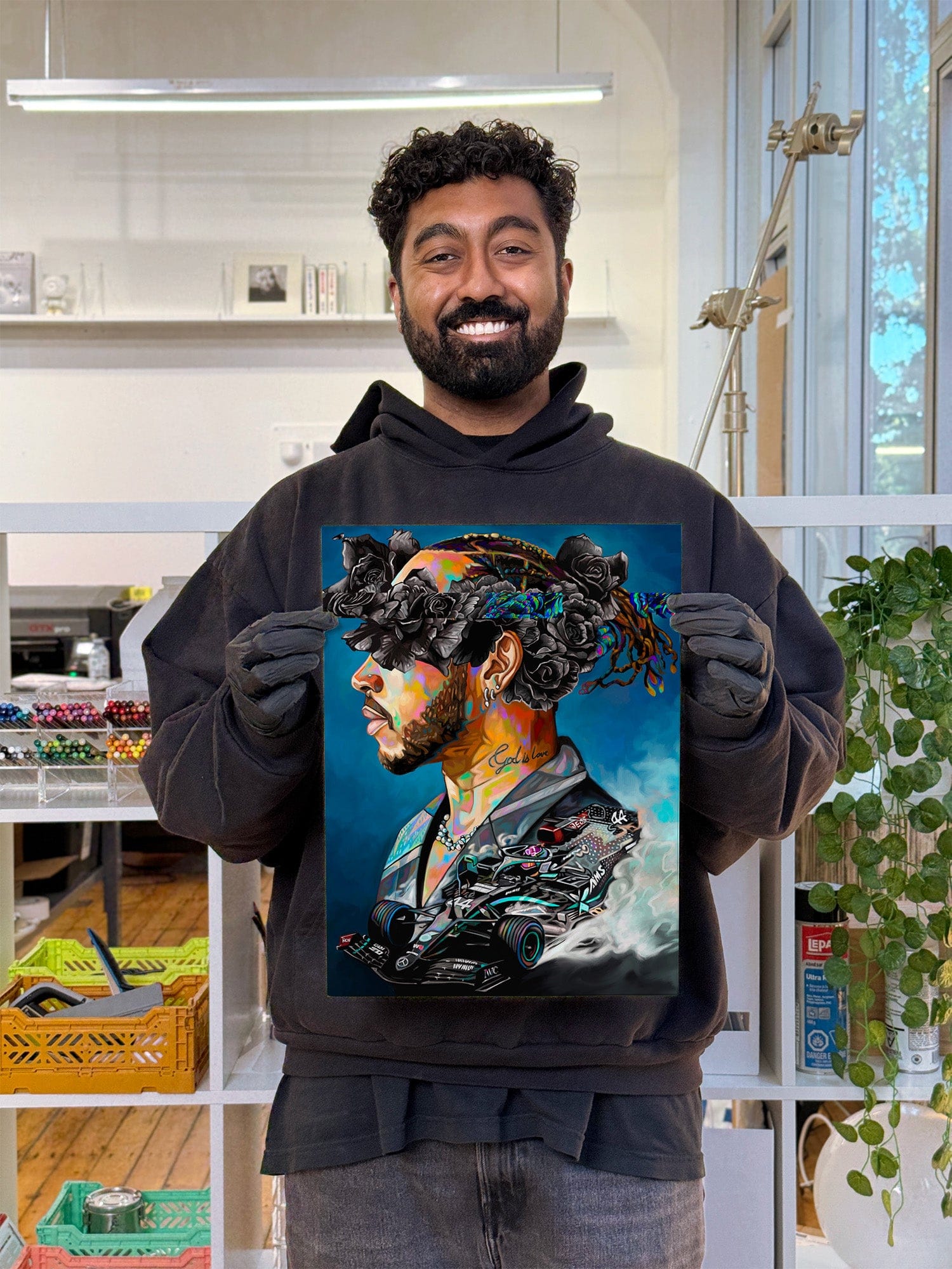 Nashid Chroma Art and Apparel Art 12×16"" / Unframed S.L.H