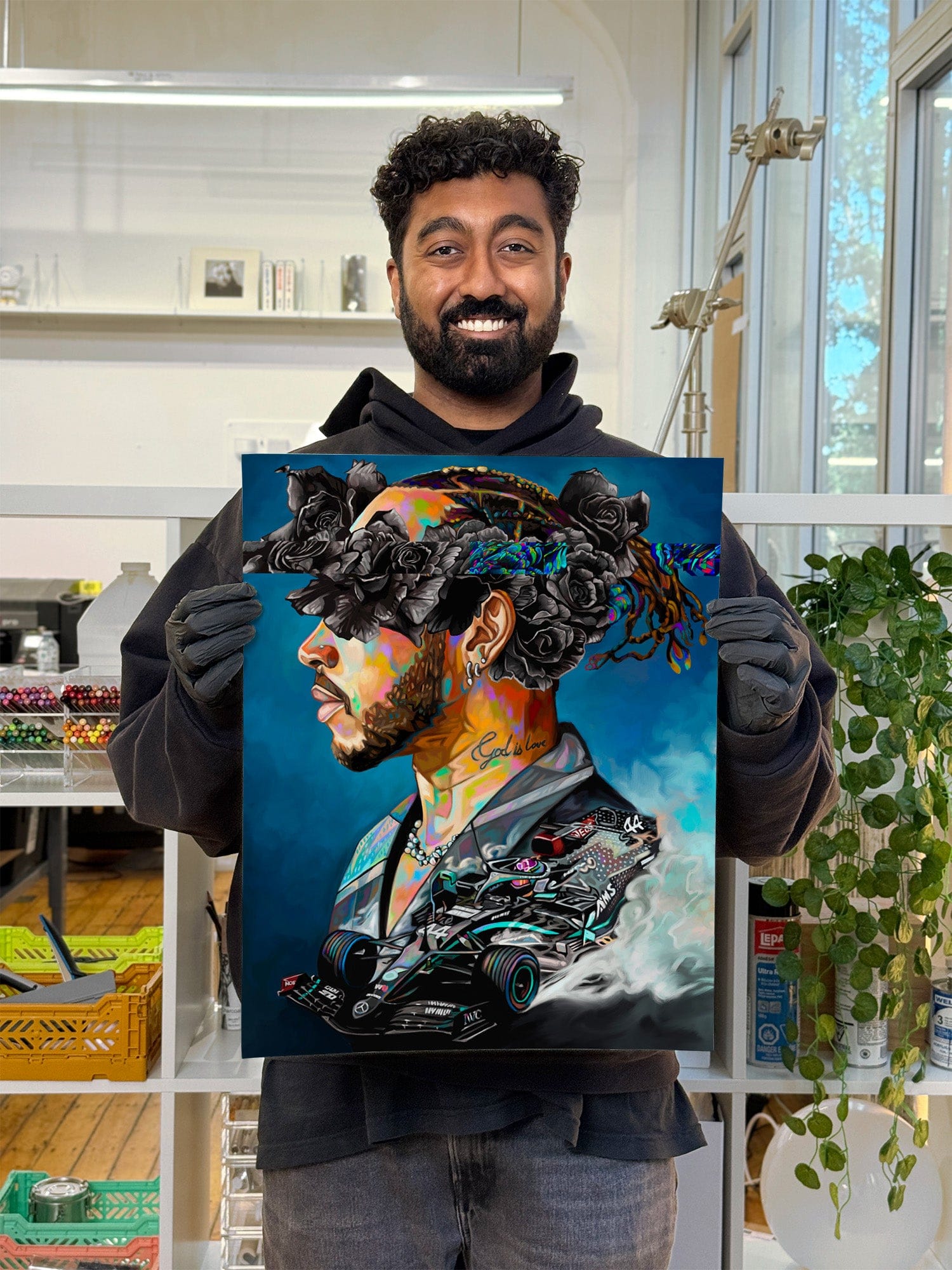 Nashid Chroma Art and Apparel Art 16×20"" / Unframed S.L.H