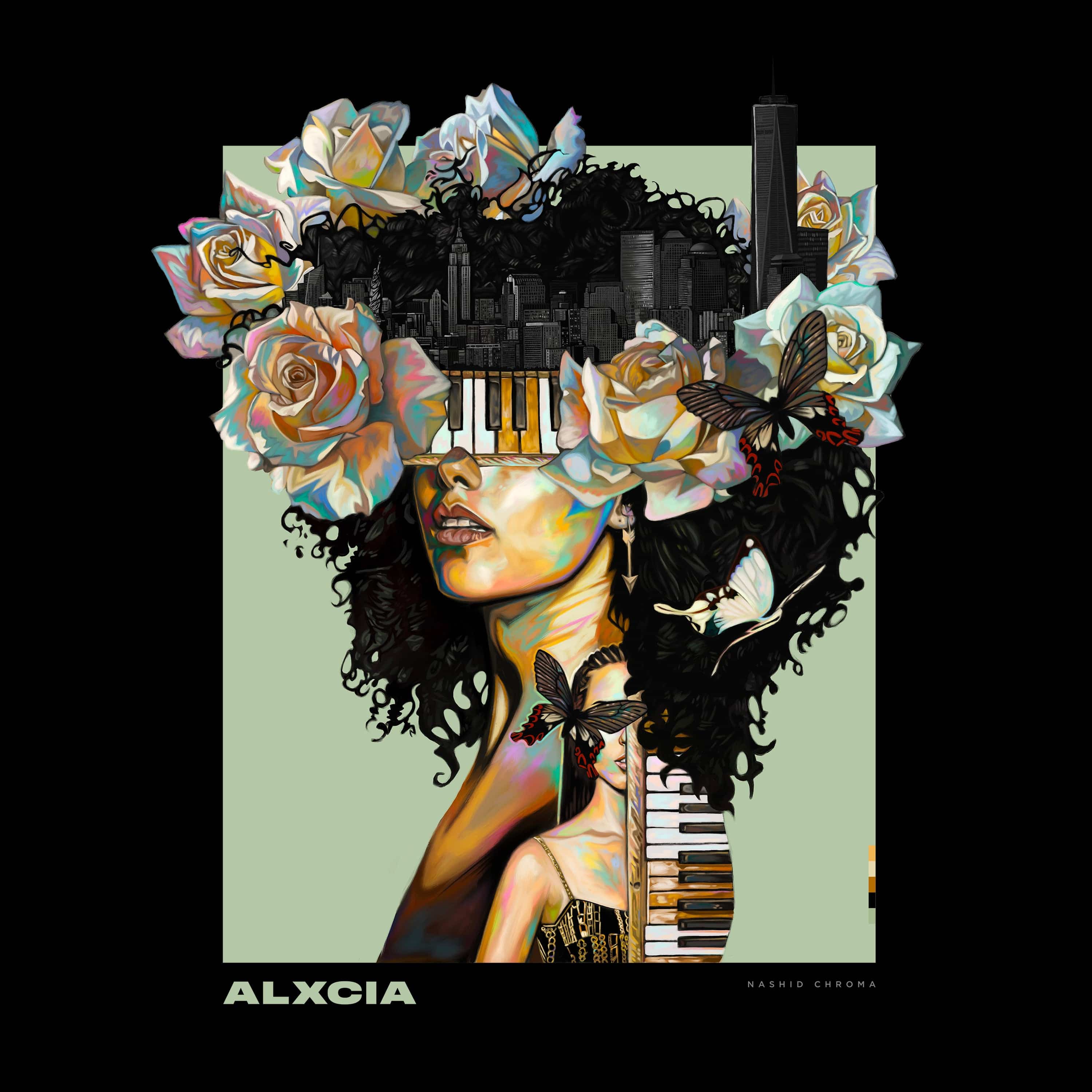 Nashid Chroma Hoodies ALXCIA Drop Shoulder Hoodie