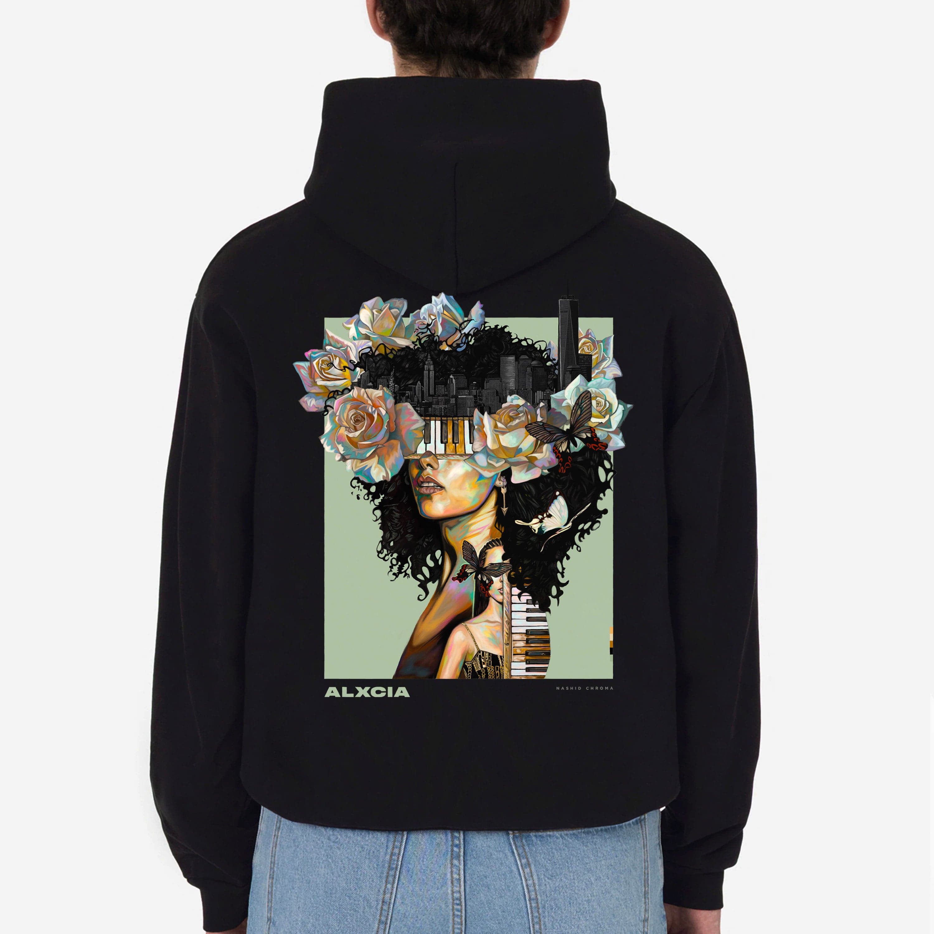 Nashid Chroma Hoodies ALXCIA Drop Shoulder Hoodie