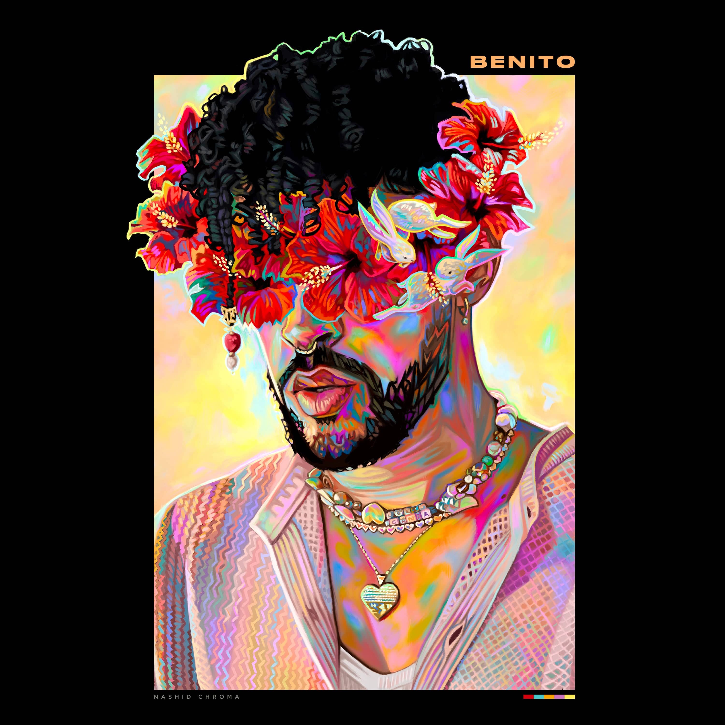 Nashid Chroma Hoodies BENITO Drop Shoulder Hoodie