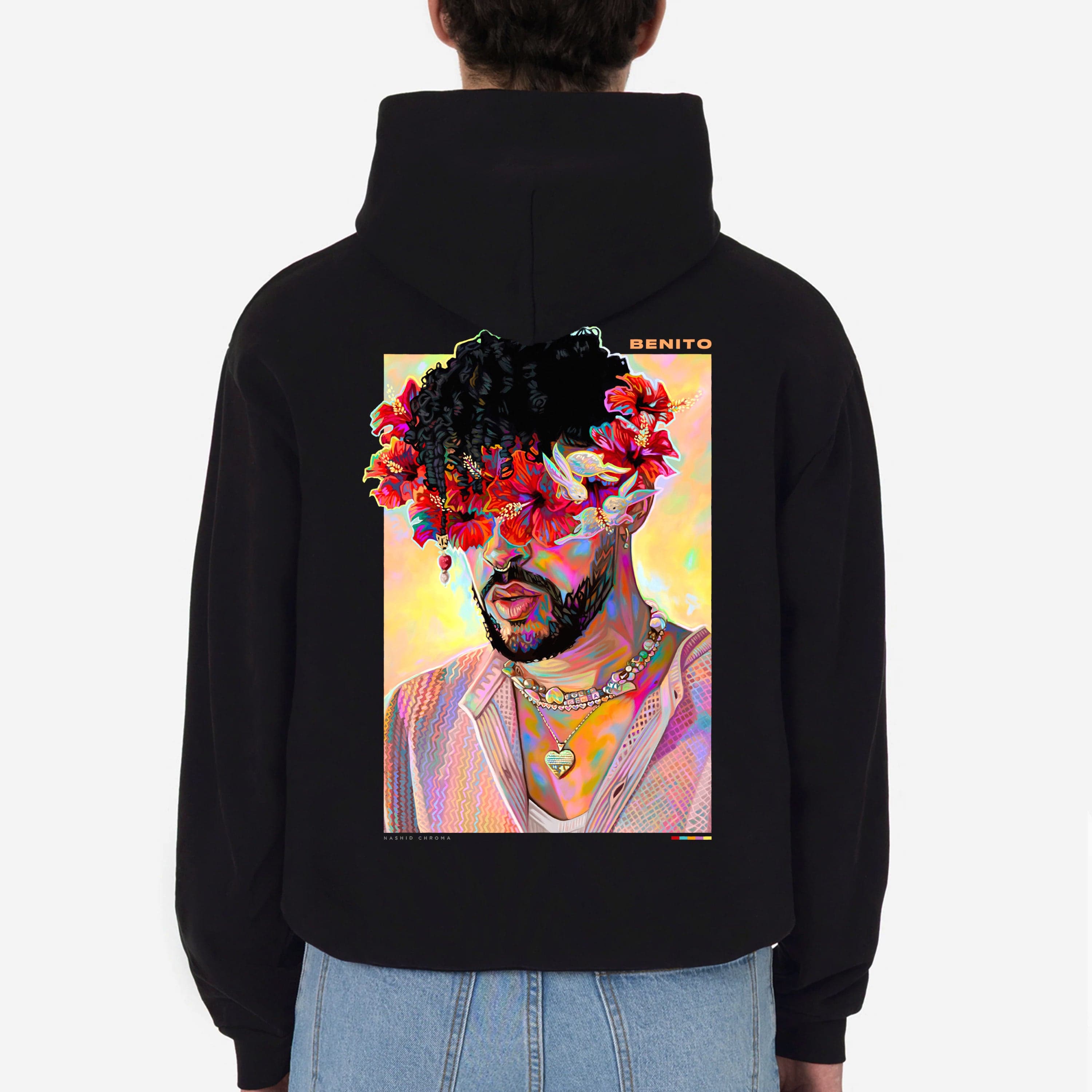 Nashid Chroma Hoodies BENITO Drop Shoulder Hoodie