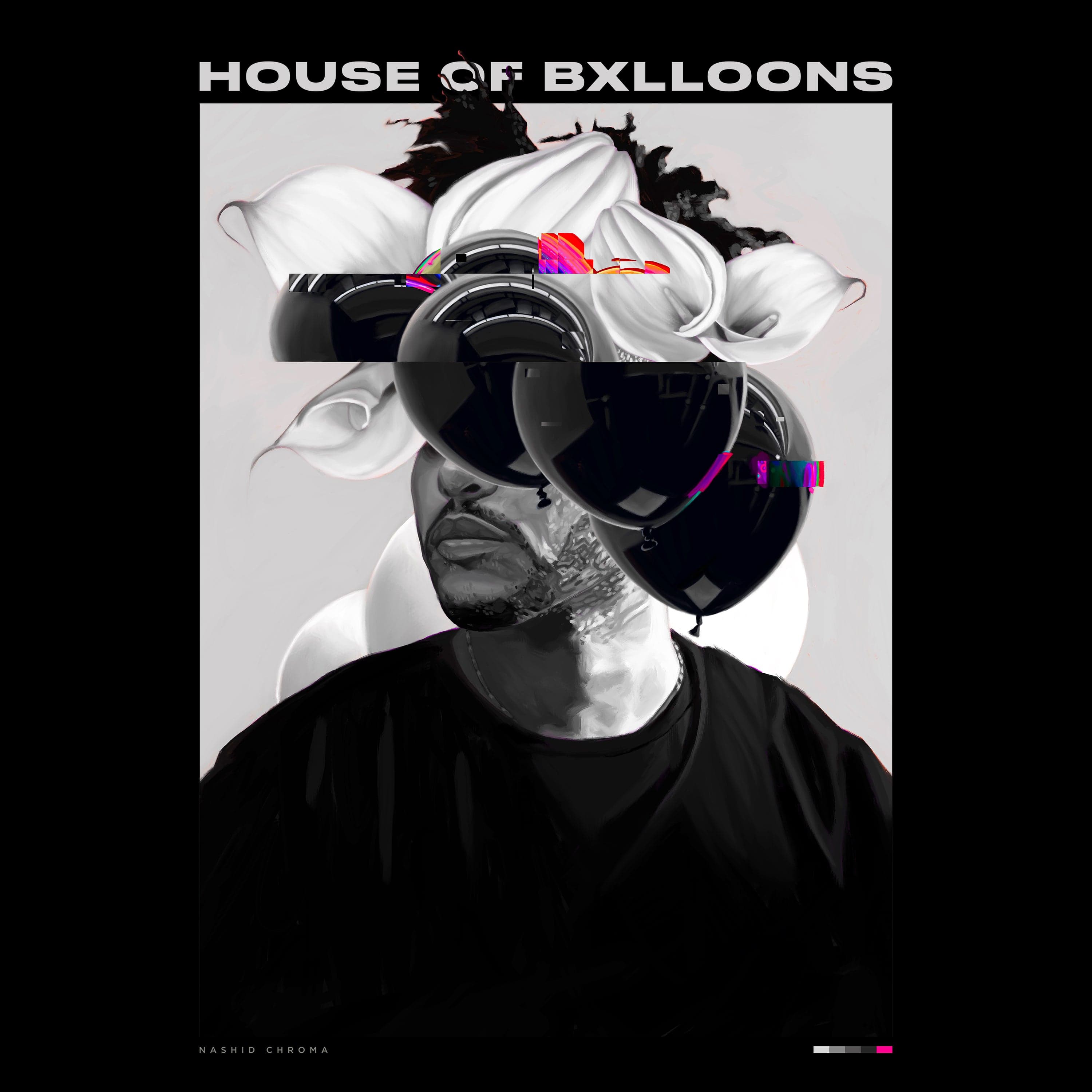 Nashid Chroma Hoodies HOUSE OF BXLLOONS Drop Shoulder Hoodie