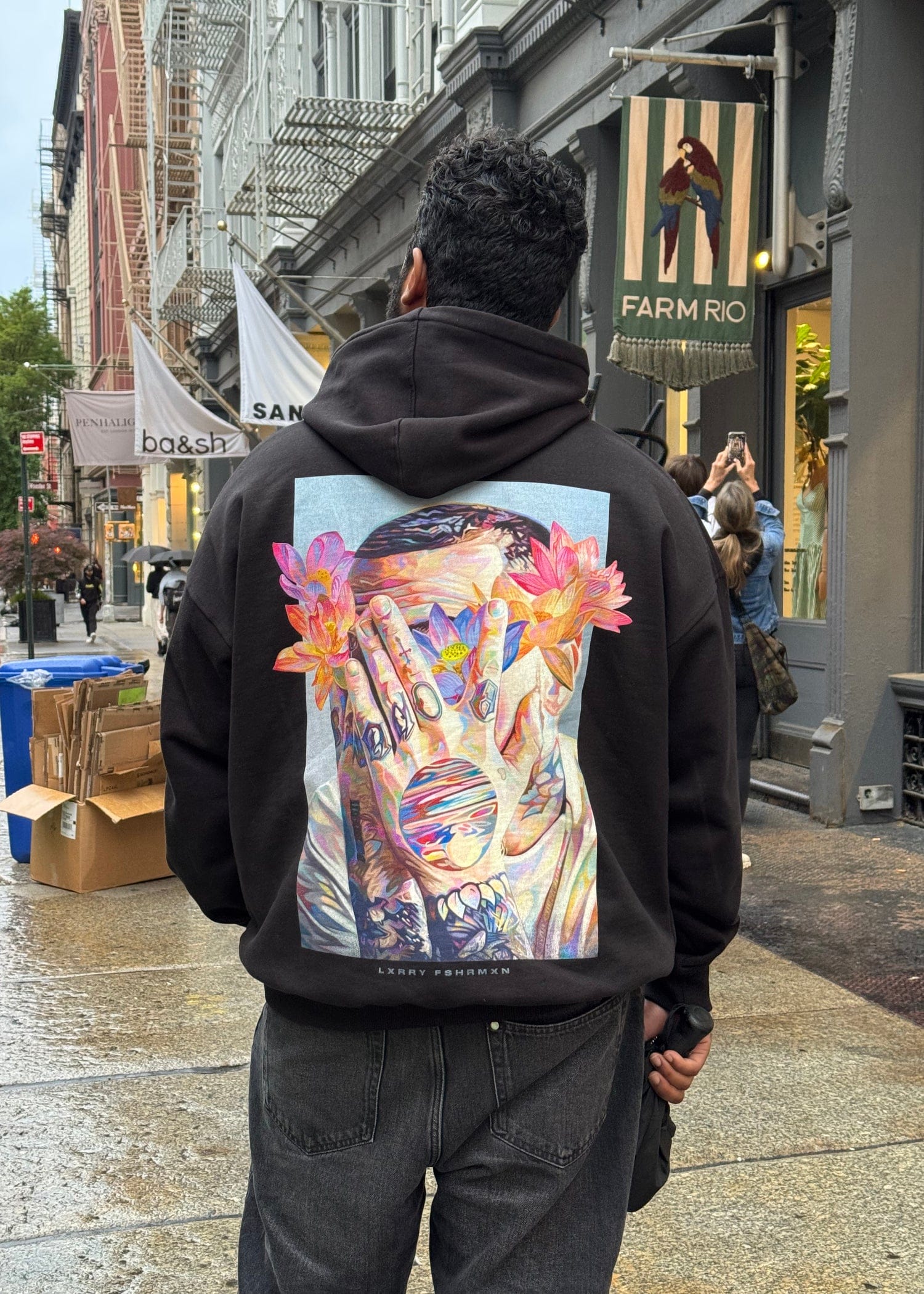 Nashid Chroma Hoodies LXRRY FSHRMXN Drop Shoulder Hoodie